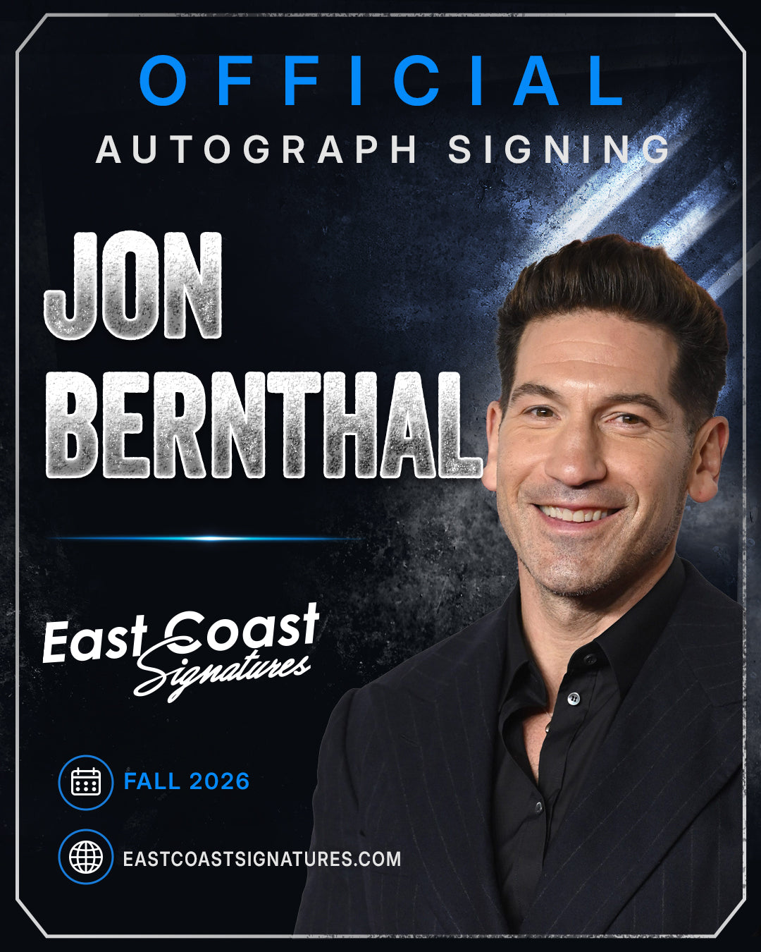 Jon Bernthal Private Signing