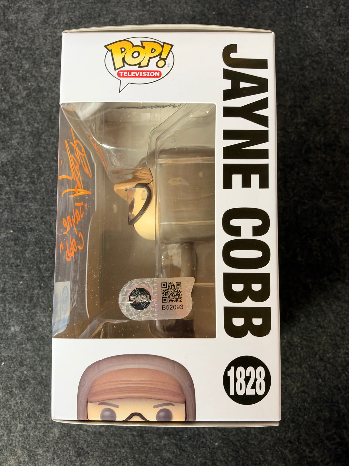 Adam Baldwin Signed Jayne Cobb #1828 Funko - SWAU COA