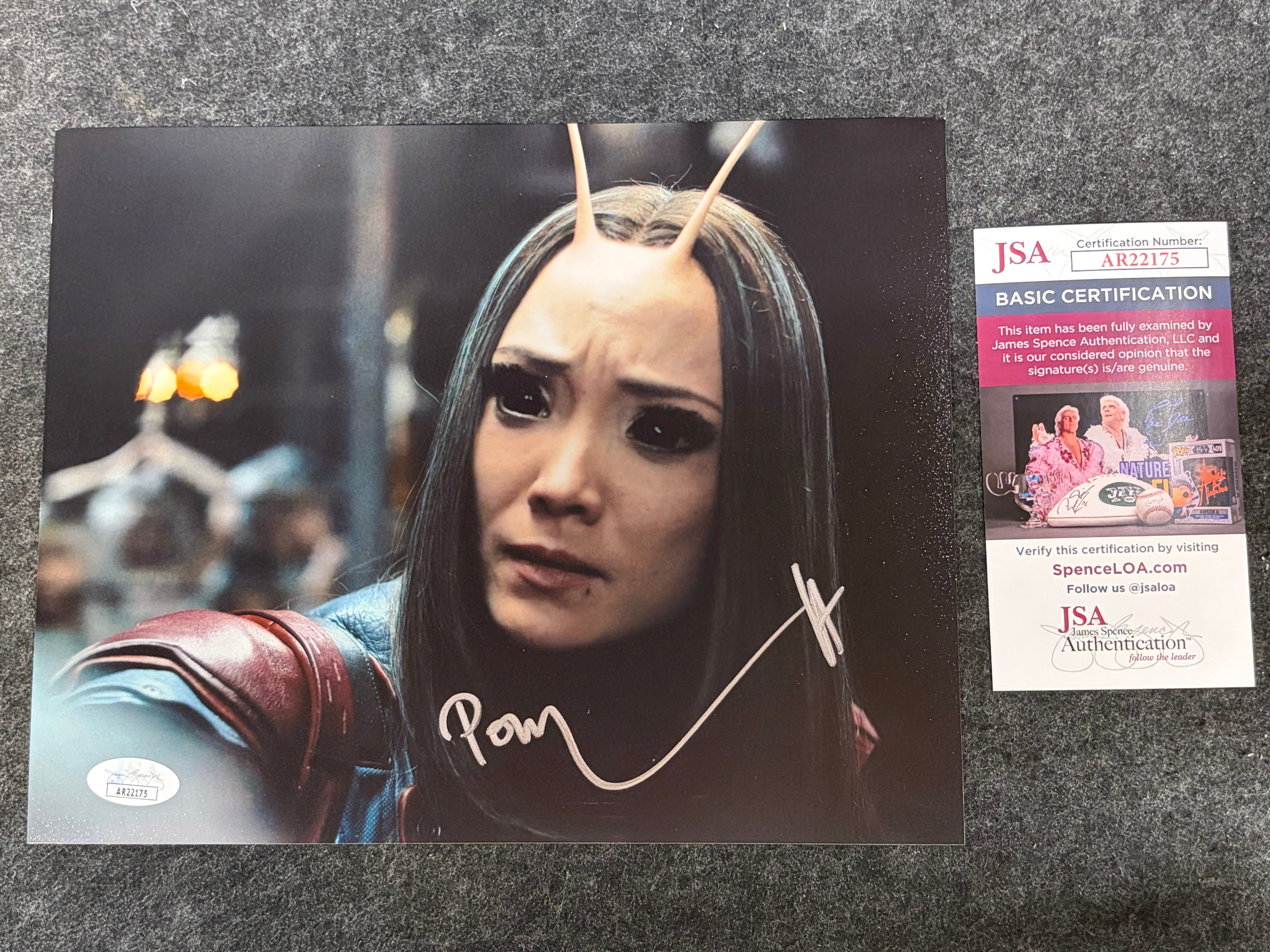 Pom Klementieff Signed 8x10 Photo Mantis Guardians of the Galaxy - JSA COA
