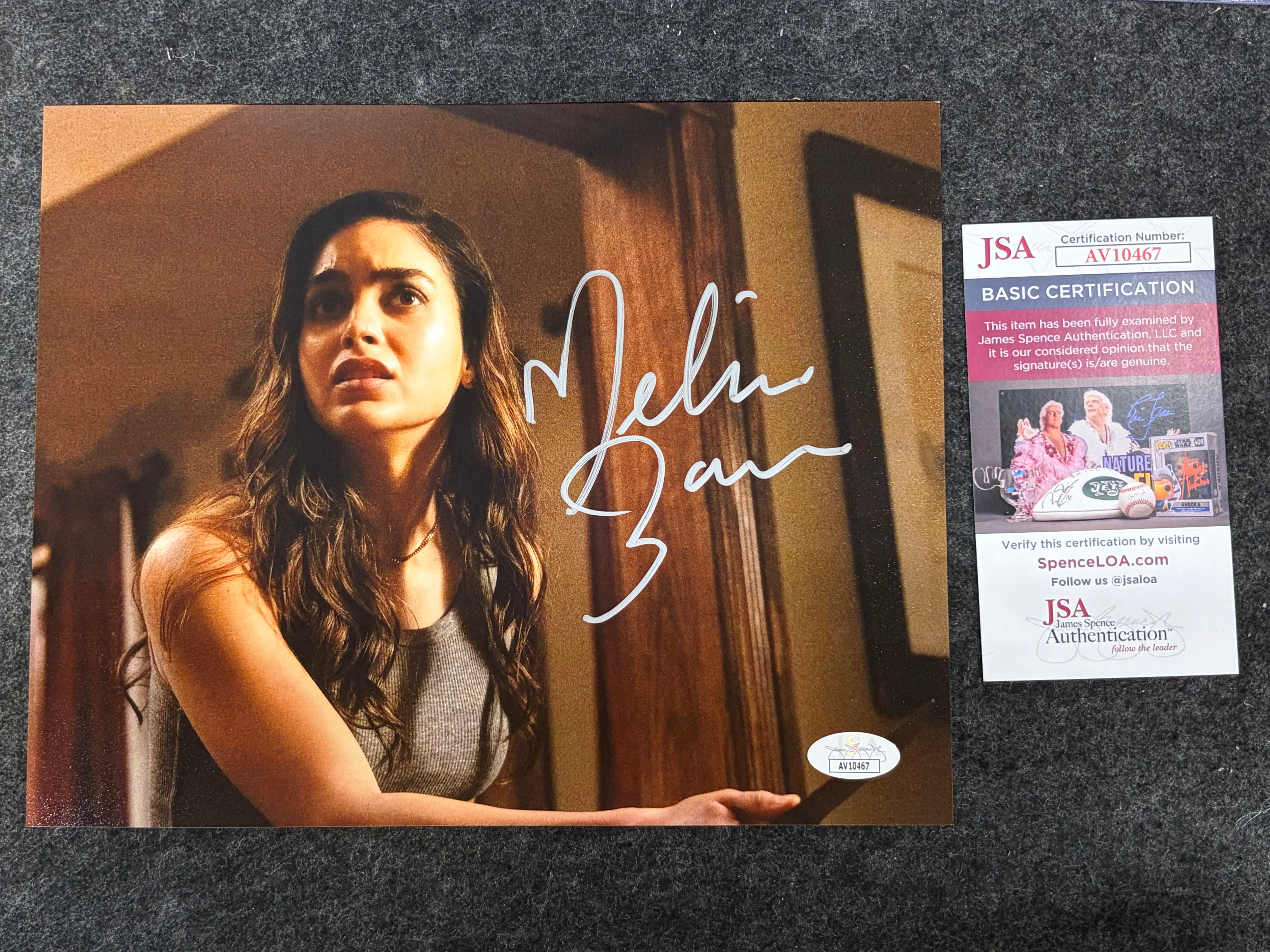 Melissa Barrera Signed 8x10 Photo as Sam Carpenter Scream – JSA COA