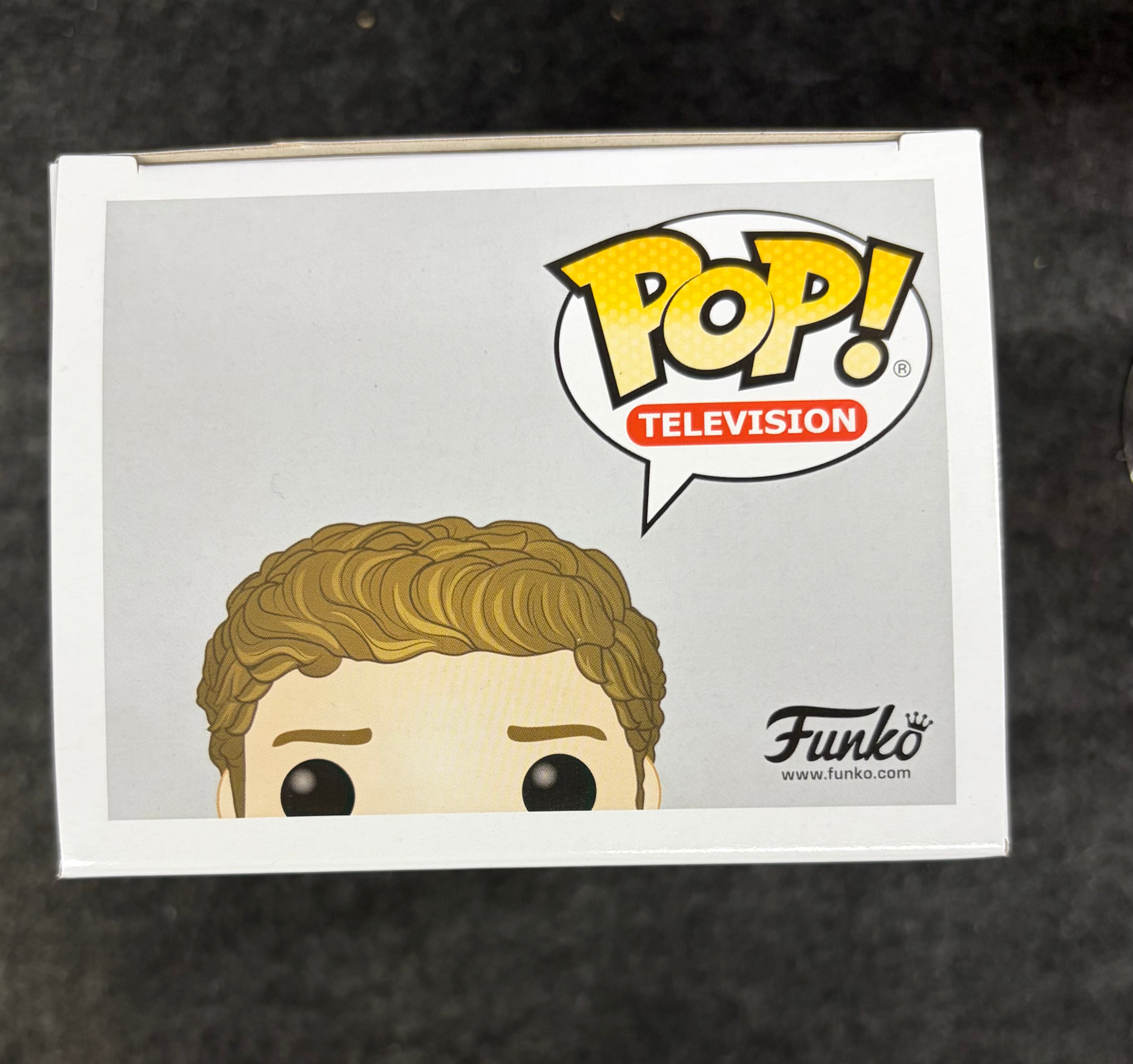 Jack Quaid Signed Hughie The Boys Funko Pop W/ QUOTE (JSA Witnessed)
