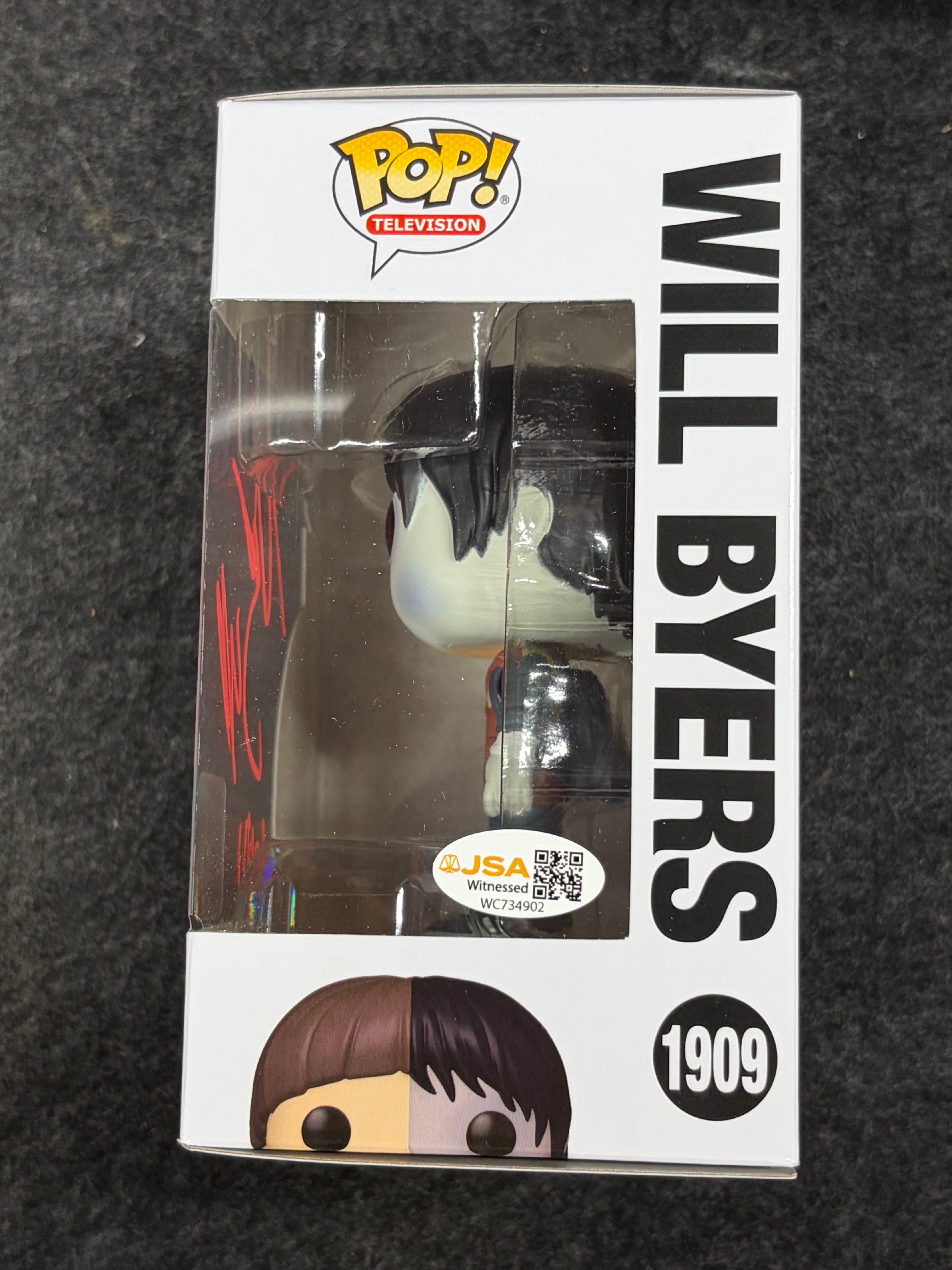 Noah Schnapp Signed Will Byers Stranger Things #1909 Funko - JSA COA