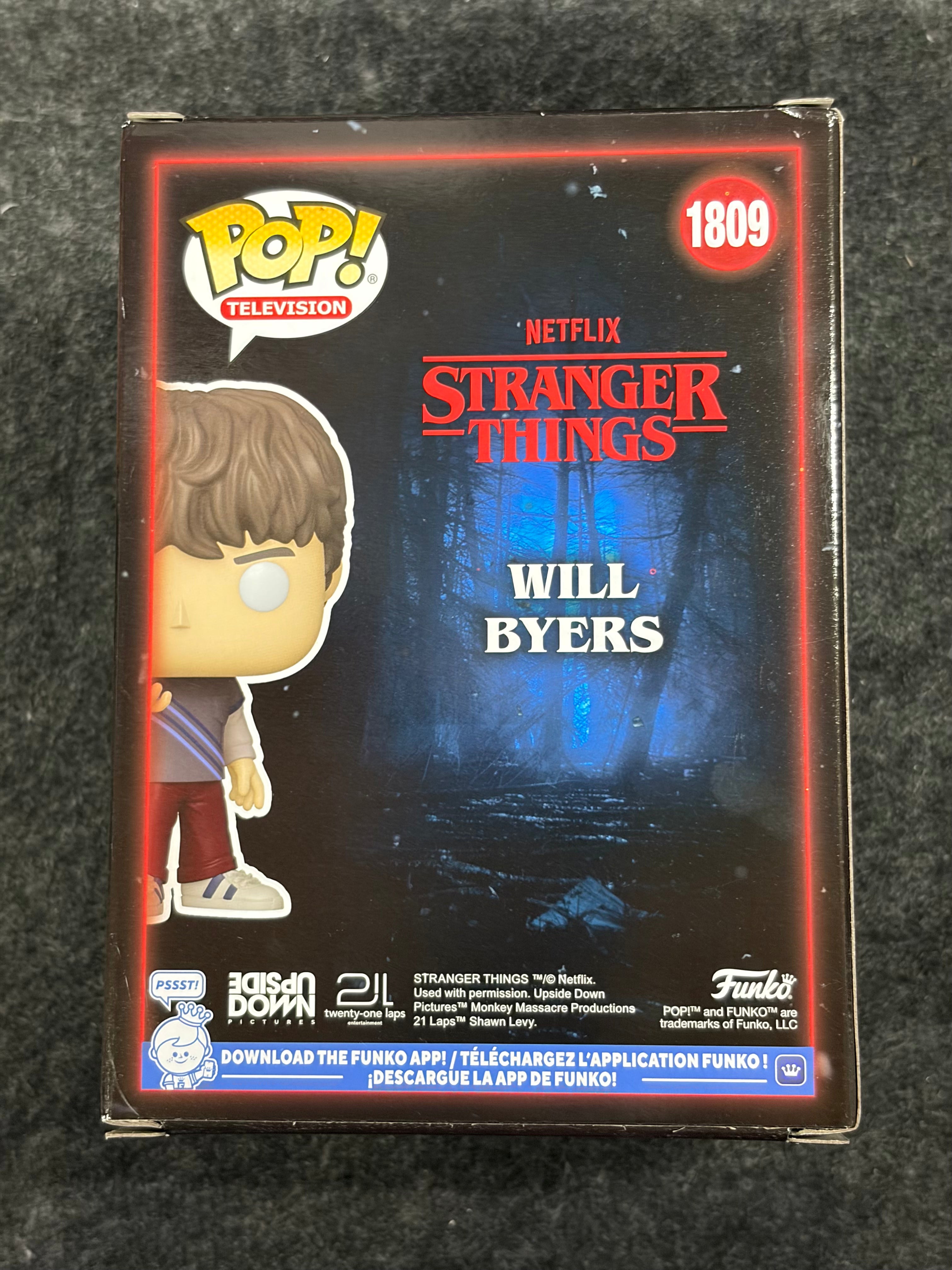 Noah Schnapp Signed Will Byers Stranger Things #1809 Funko - JSA COA