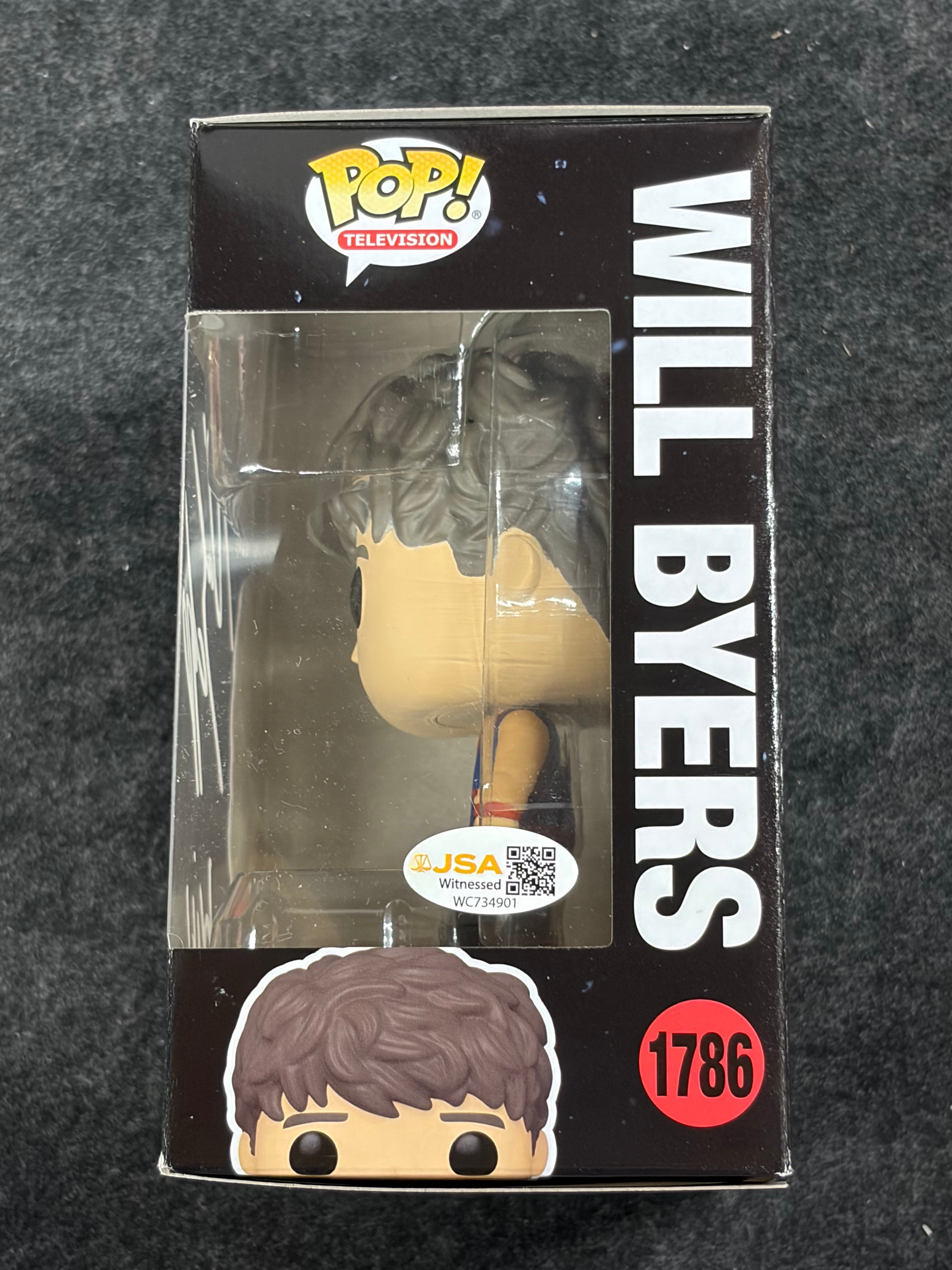 Noah Schnapp Signed Will Byers Stranger Things #1786 Funko - JSA COA