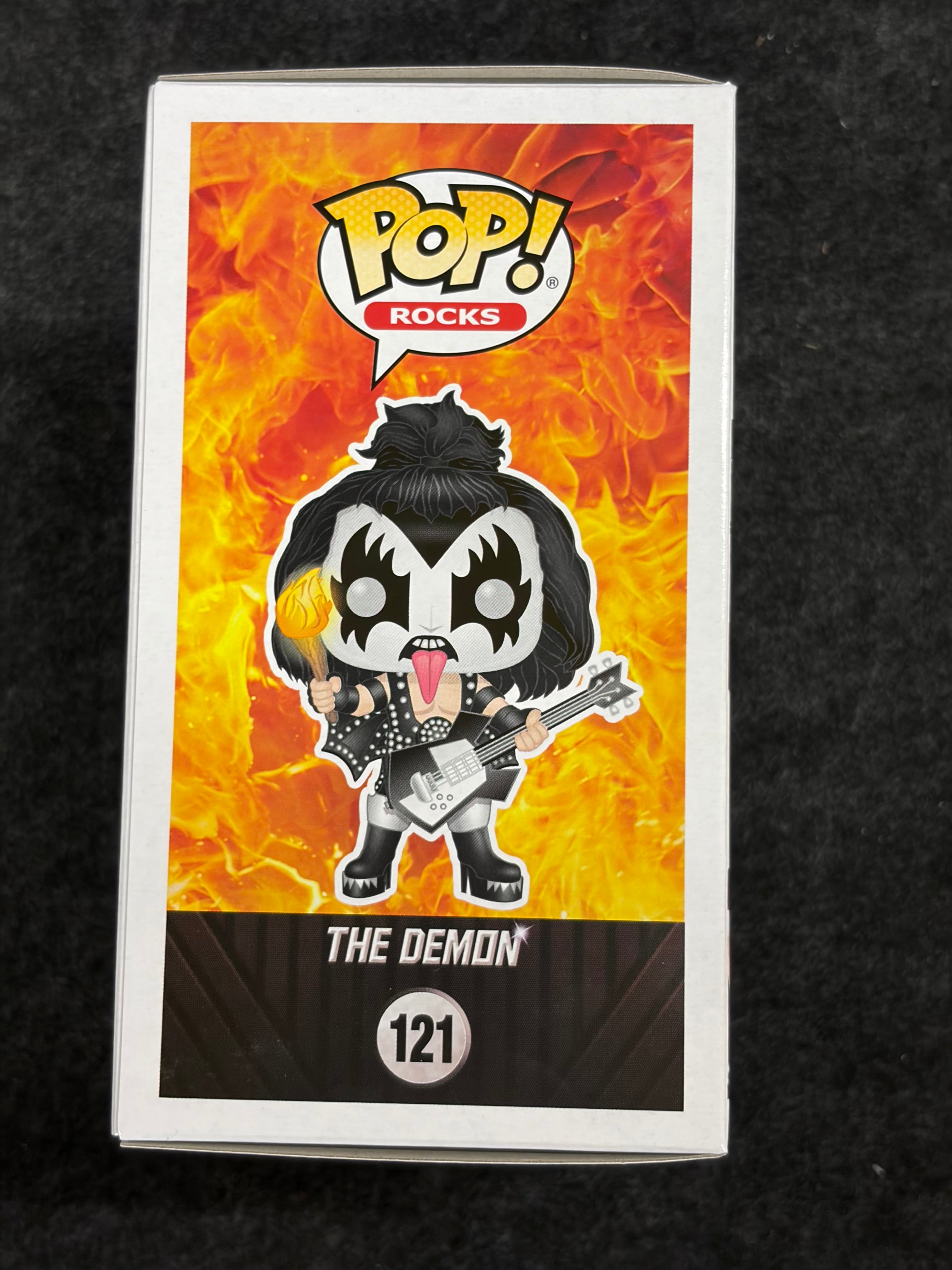 Gene Simmons Signed Kiss The Demon #121 Funko - JSA COA