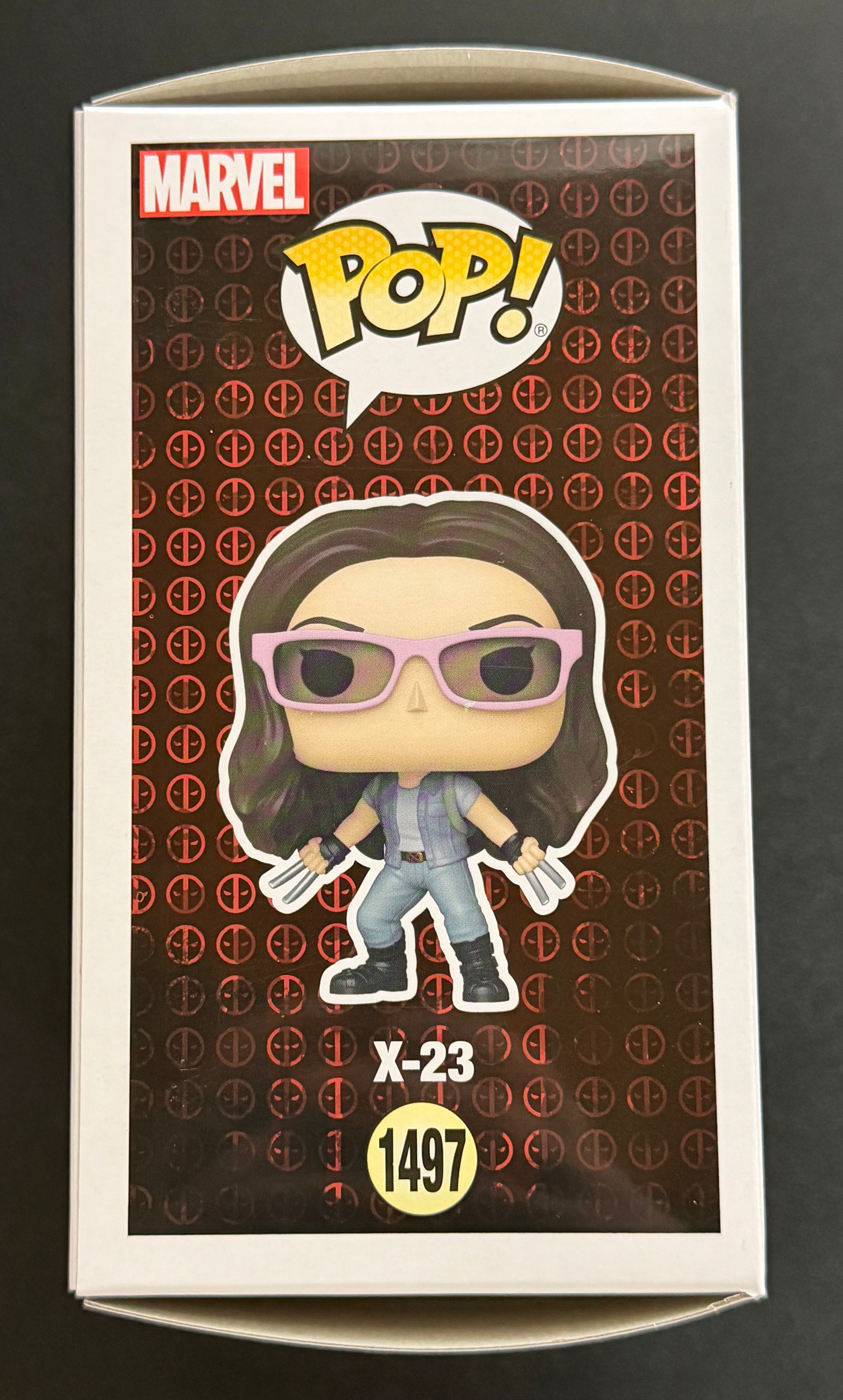 Dafne Keen Signed as X-23 Deadpool & Wolverine #1497 Funko - JSA COA