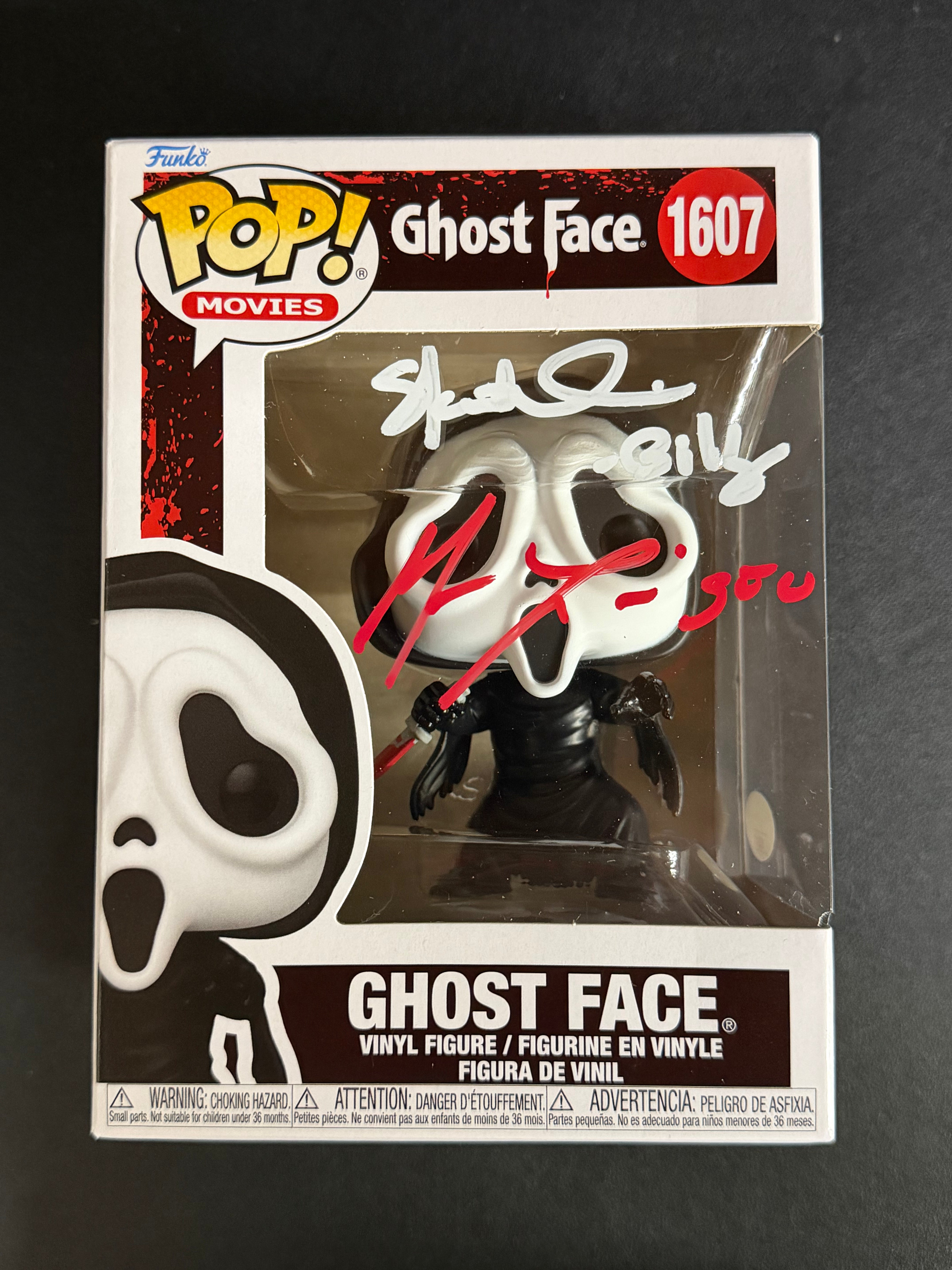 Matthew Lillard / Skeet Ulrich Signed Ghost Face #1607 Funko - JSA COA