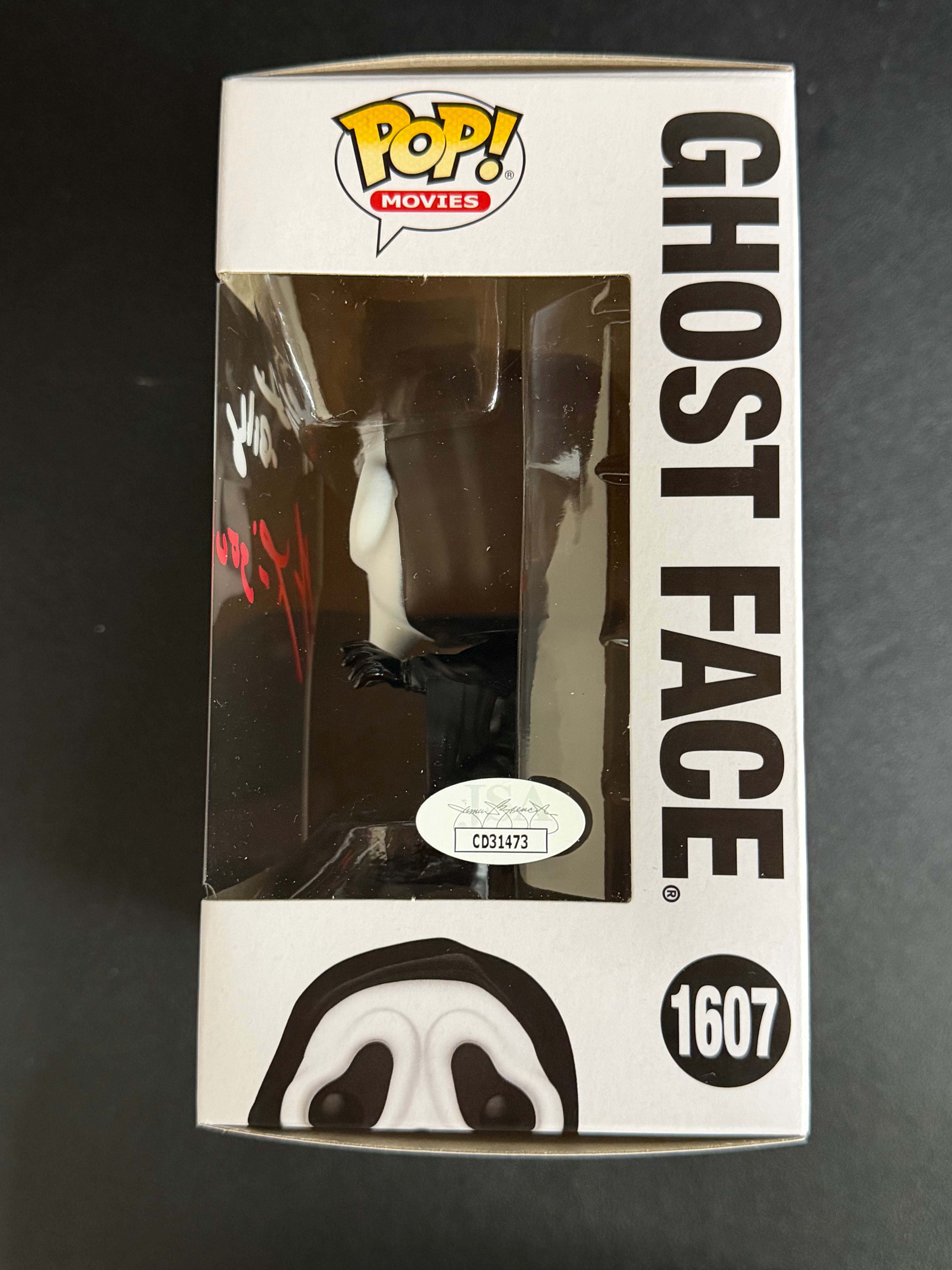 Matthew Lillard / Skeet Ulrich Signed Ghost Face #1607 Funko - JSA COA