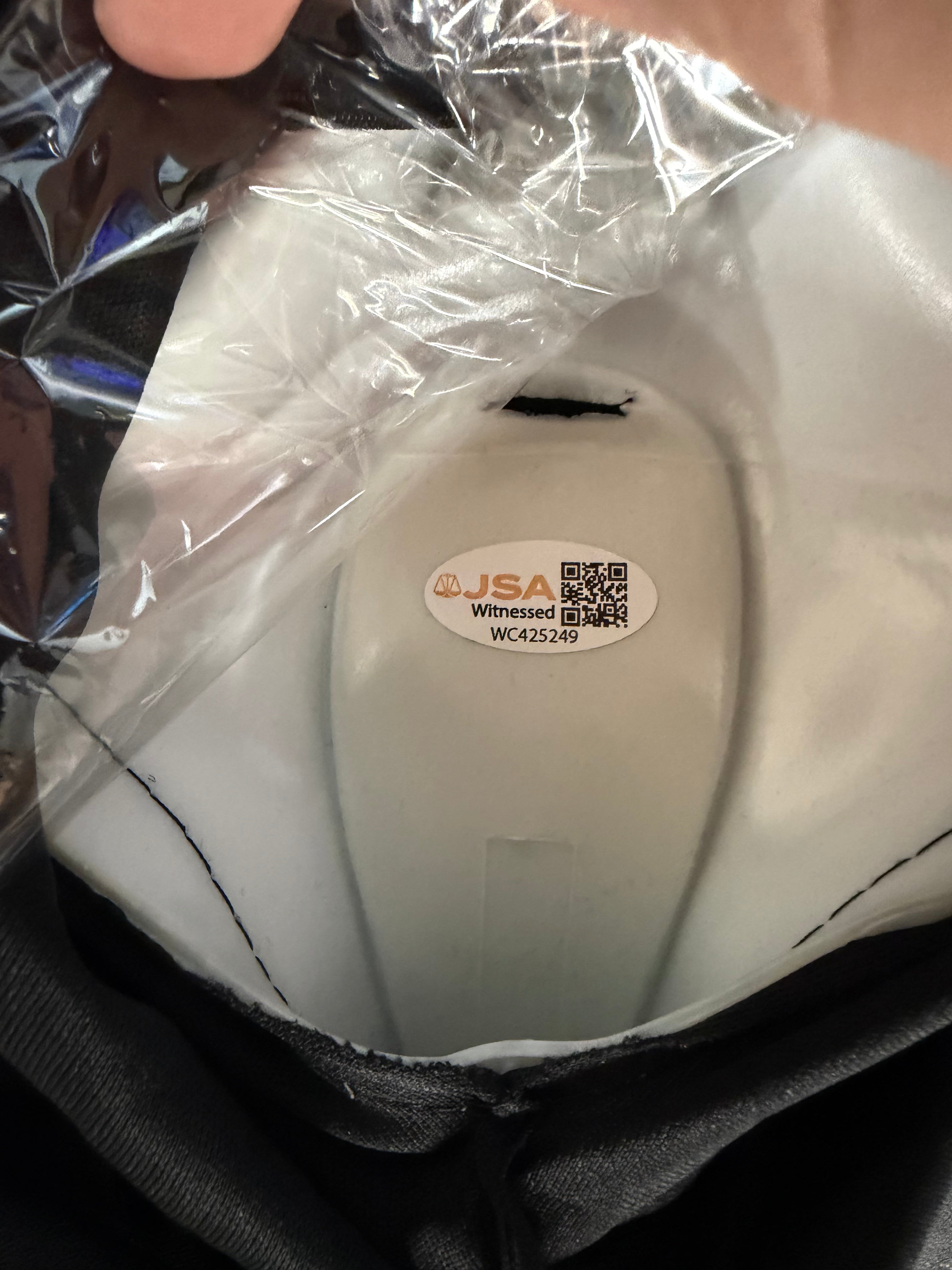 Emma Roberts & Rory Culkin Signed Ghost Face Fun World Scream Mask JSA Witnessed