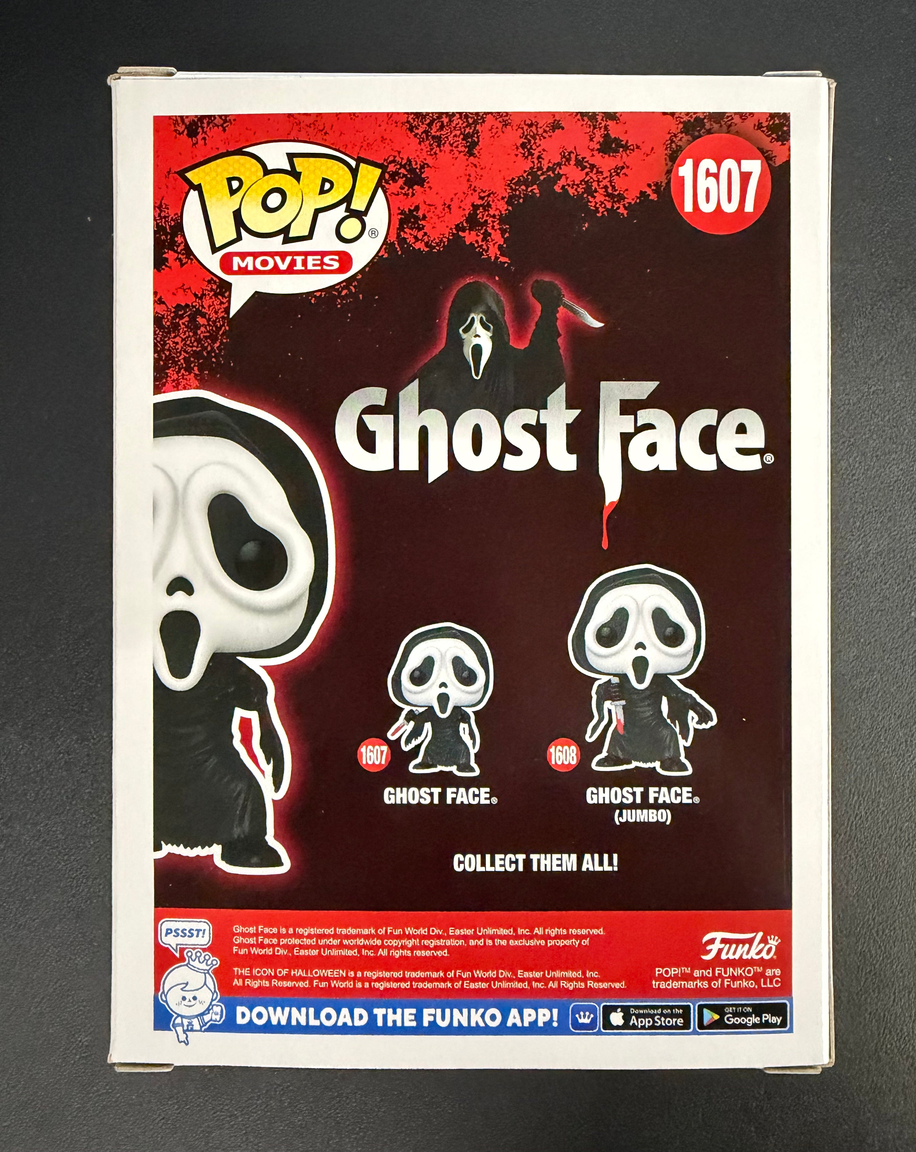 Emma Roberts / Rory Culkin Signed Ghost Face #1607 Funko - JSA Witnessed