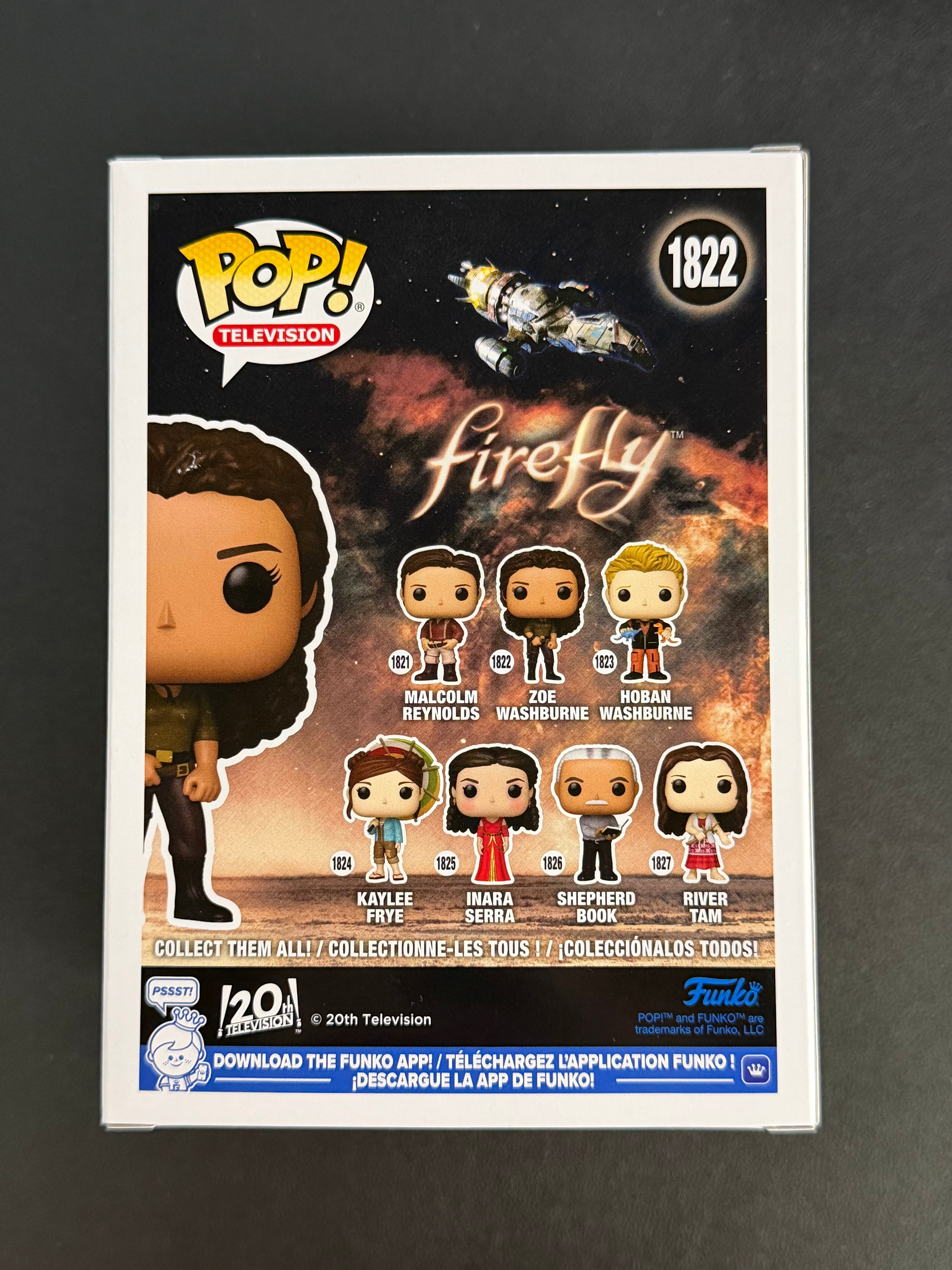 Gina Torres Signed Zoe Washburne Firefly #1822 Funko - JSA COA