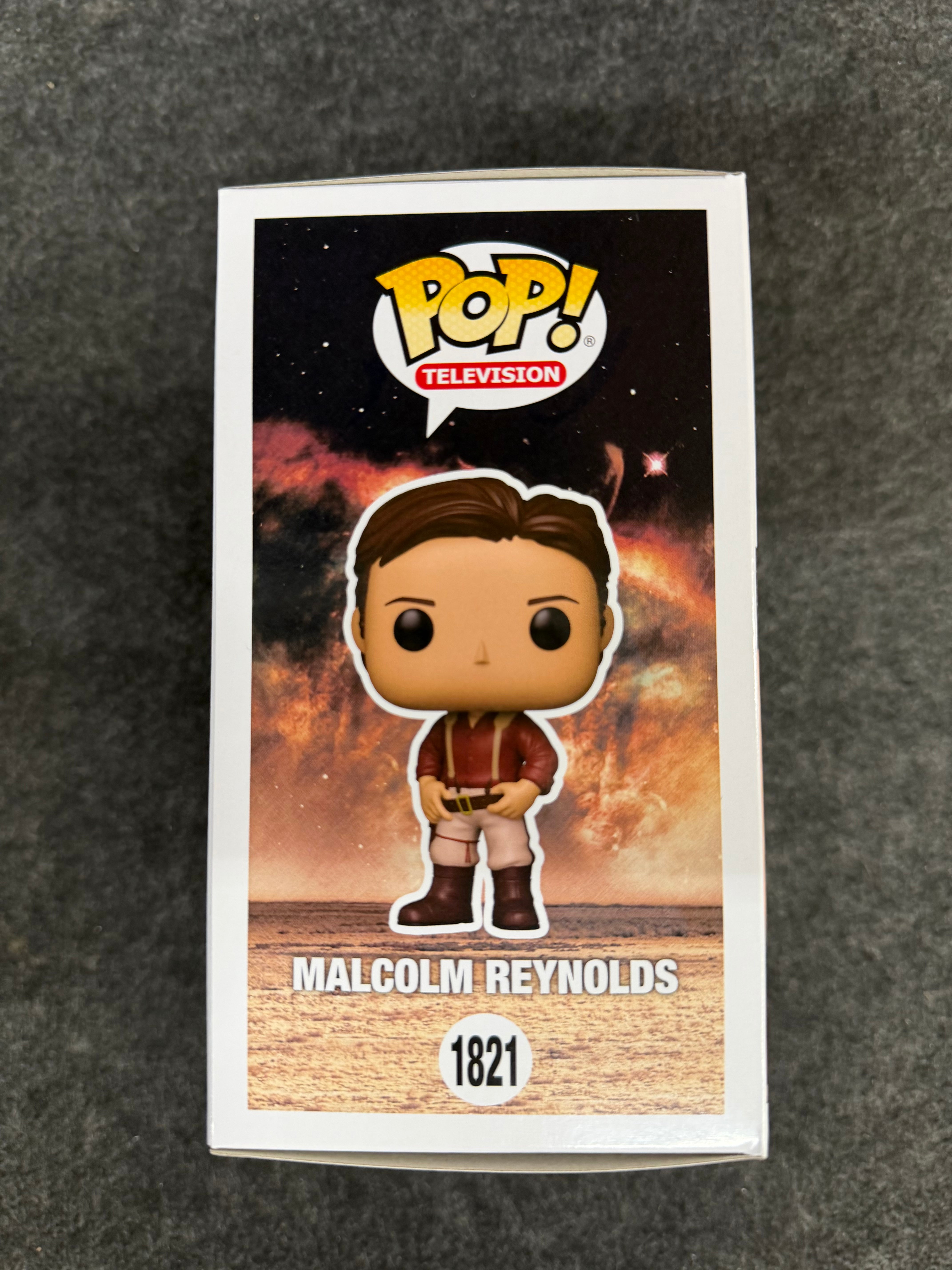 Nathan Fillion Signed Malcolm Reynolds Firefly #1821 Funko - JSA Witnessed
