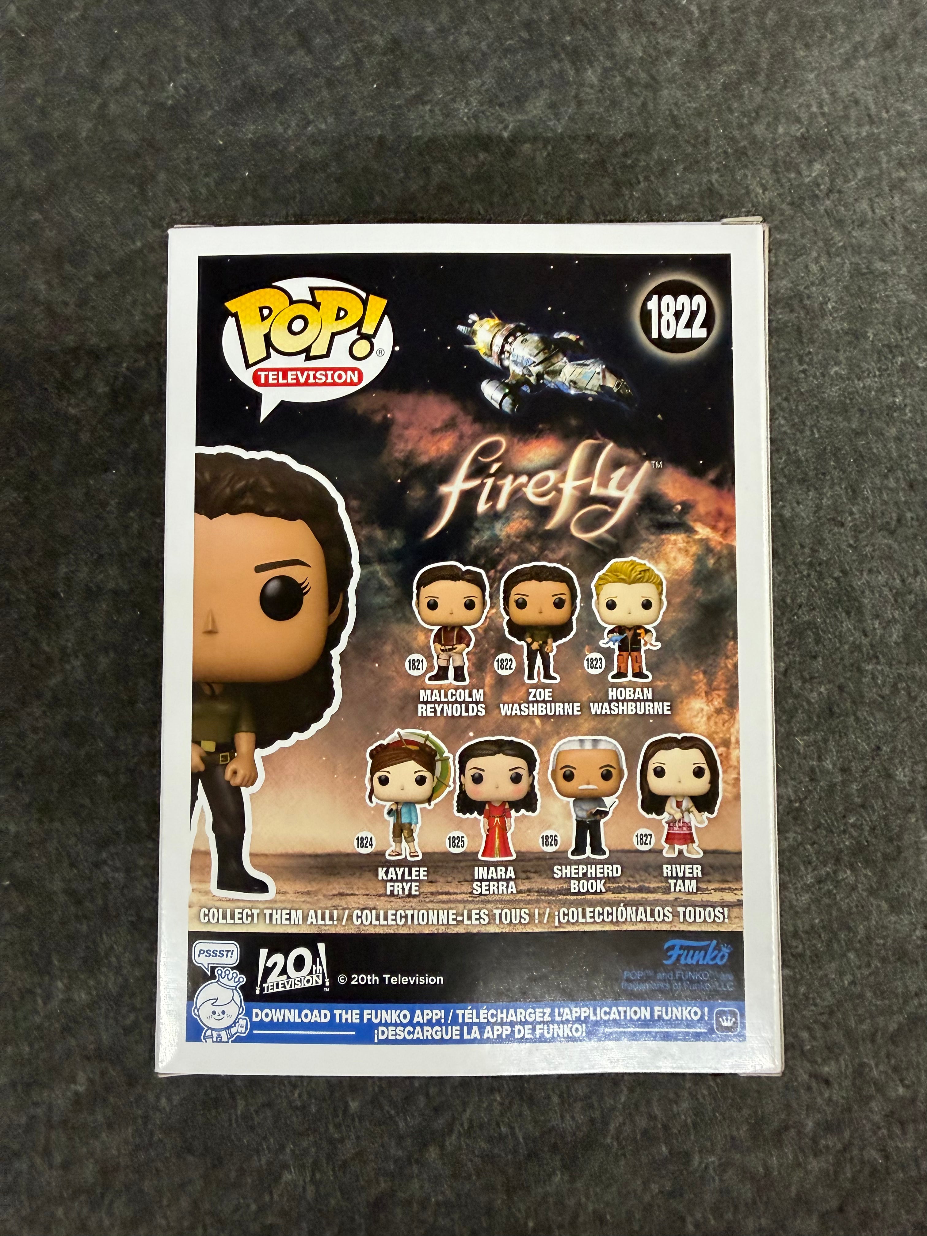 Gina Torres Signed Zoe Washburne Firefly #1822 Funko - JSA Witnessed