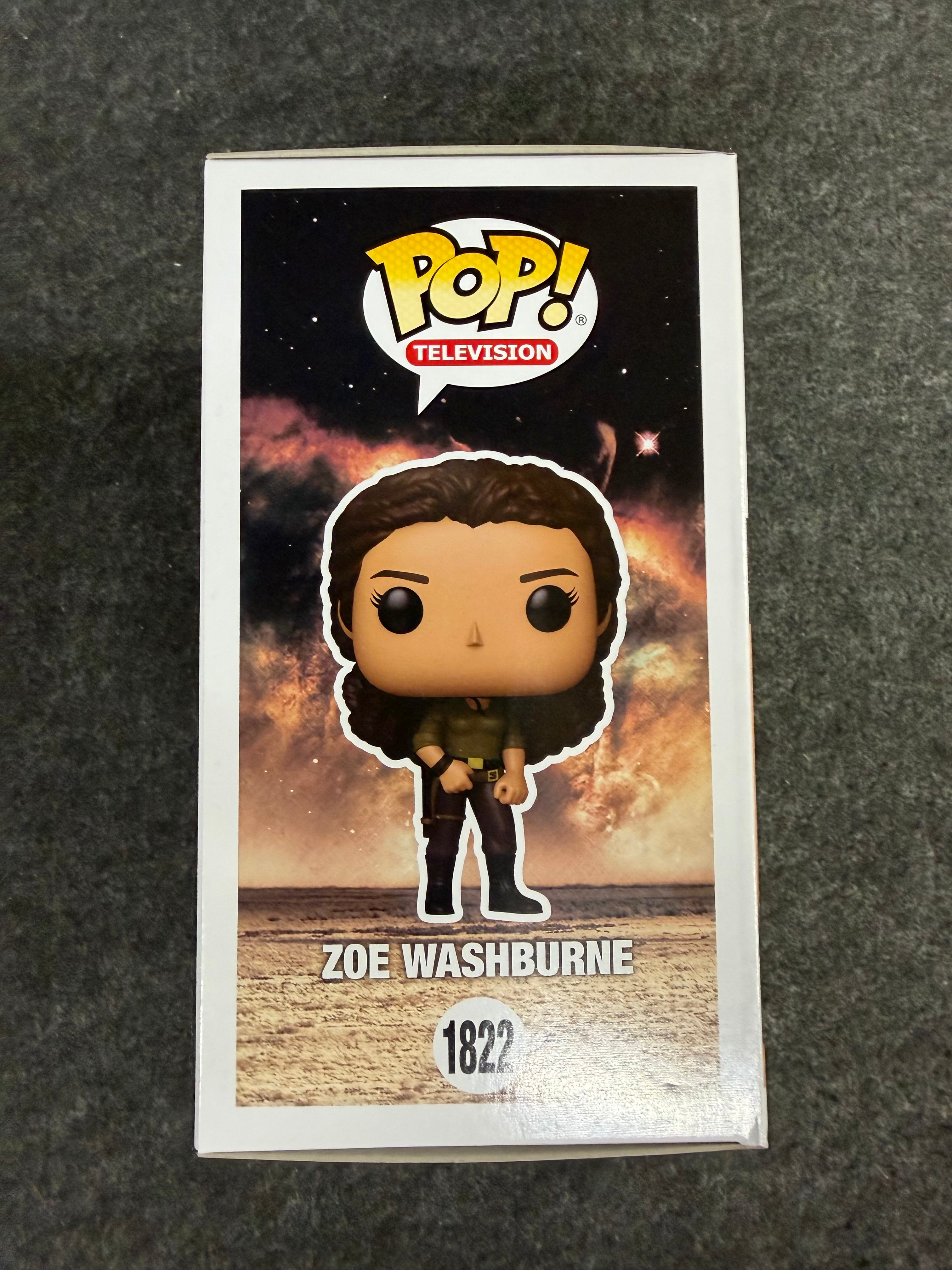 Gina Torres Signed Zoe Washburne Firefly #1822 Funko - JSA Witnessed