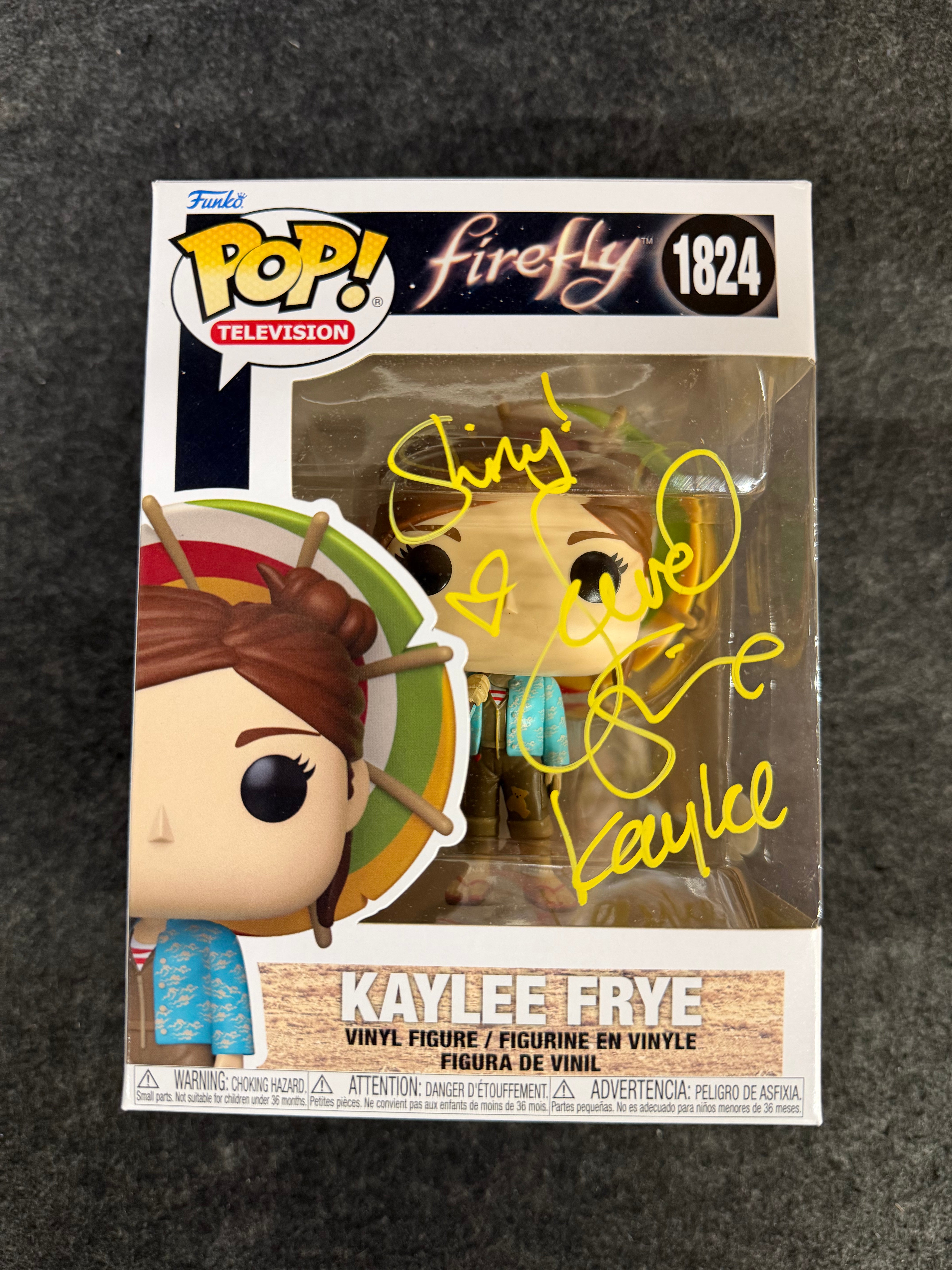 Jewel Staite Signed Kaylee Frye Firefly #1824 Funko - JSA Witnessed