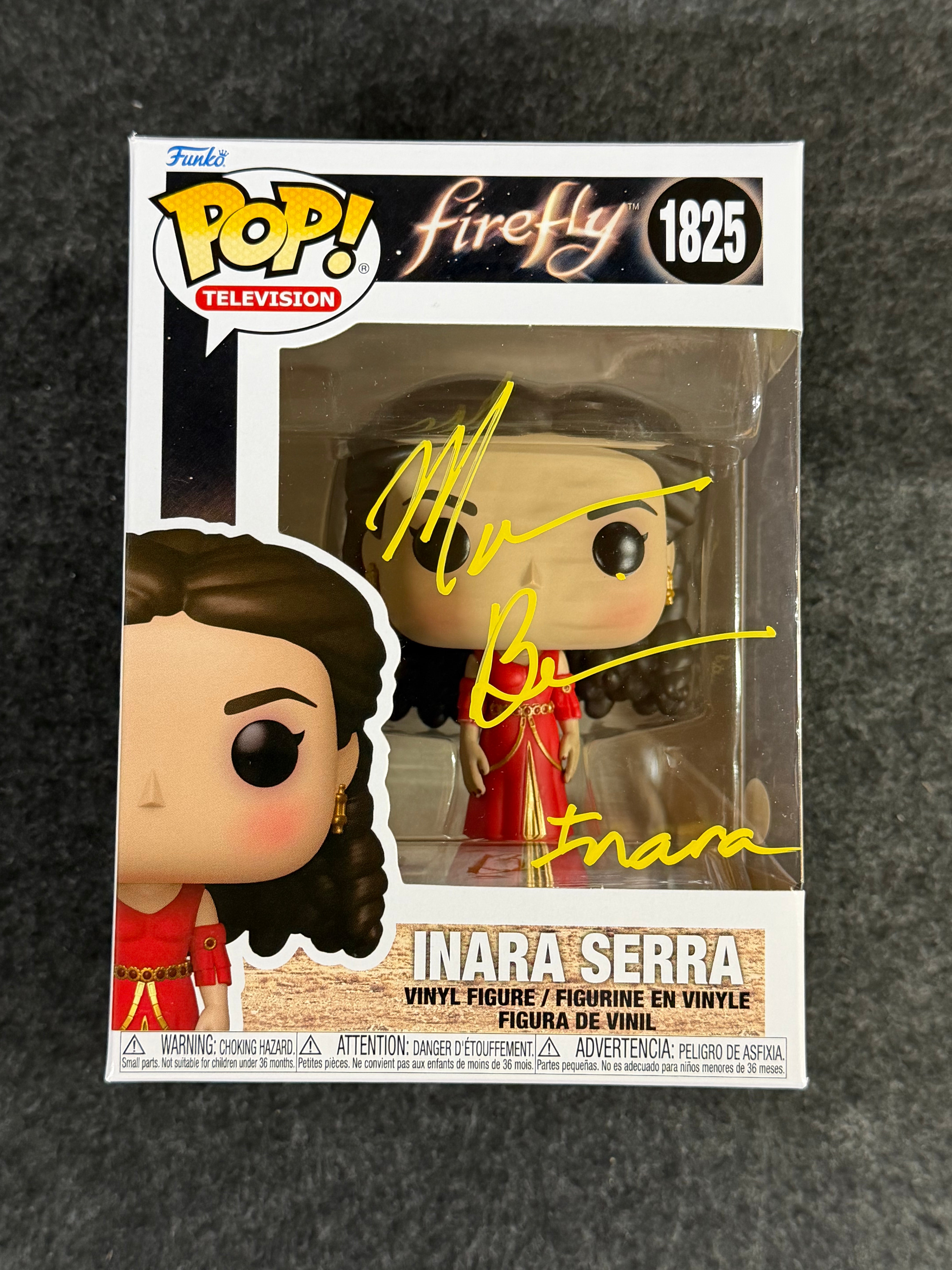 Morena Baccarin Signed Inara Serra Firefly #1825 Funko - JSA Witnessed