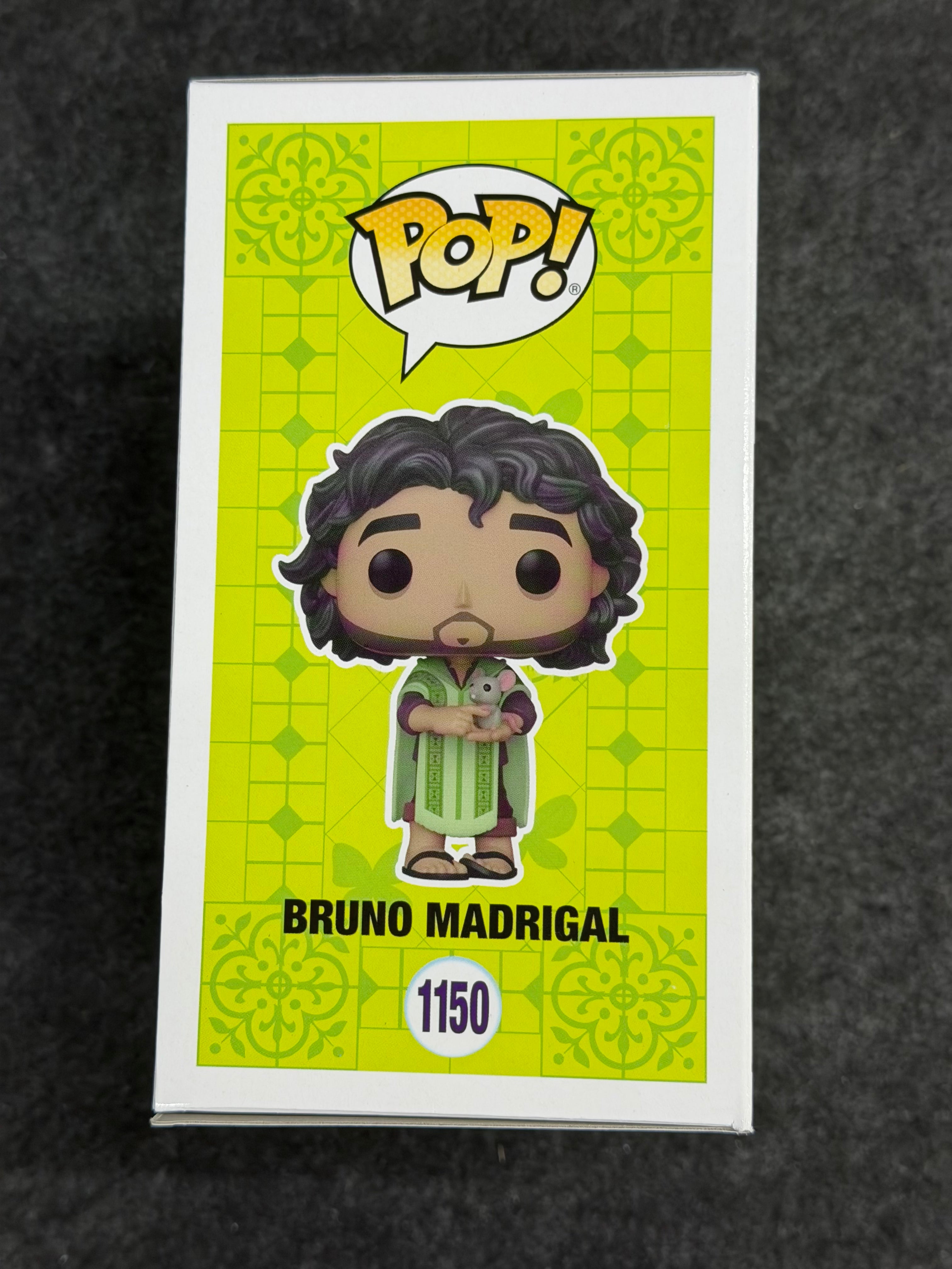 John Leguizamo Signed Bruno Madrigal Disney Encanto #1150 Funko - OC Celebrity Marketing