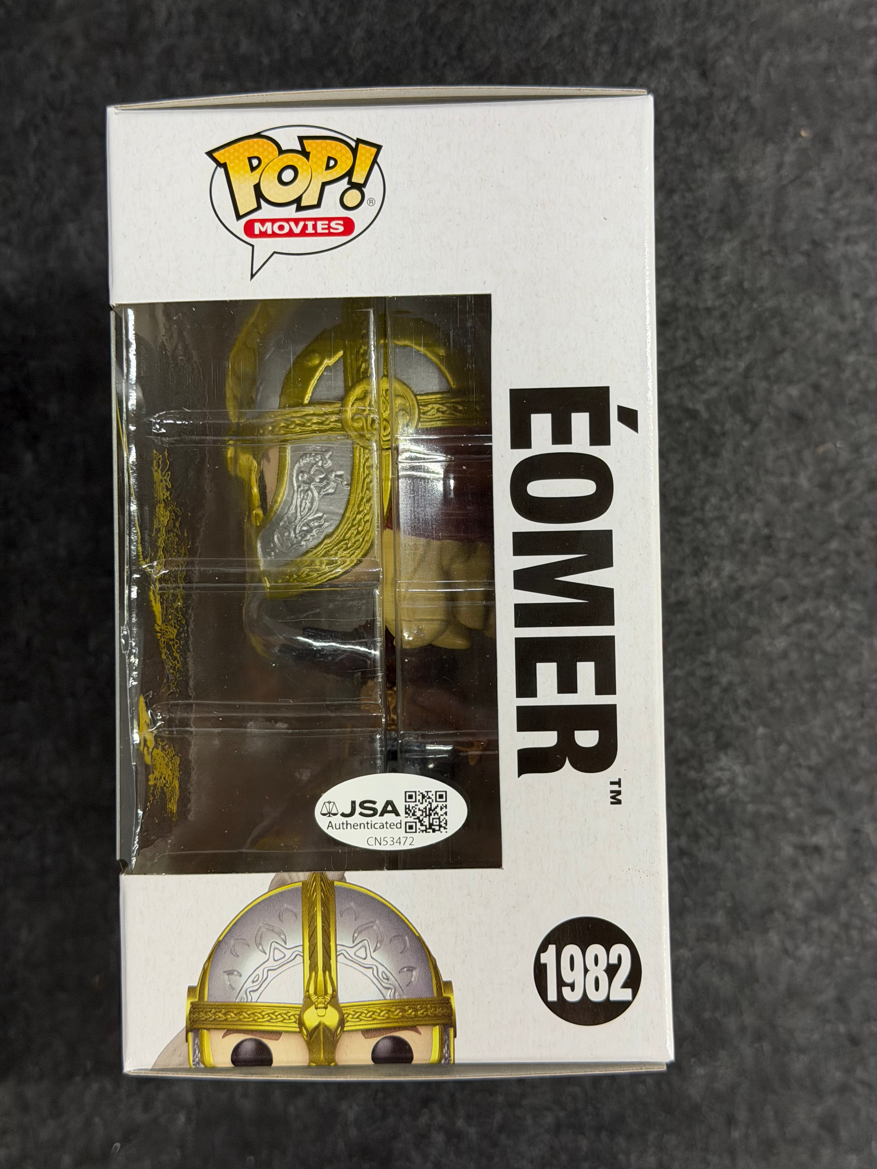Karl Urban Signed The Lord of the Rings Eomer #1982 Funko - JSA COA