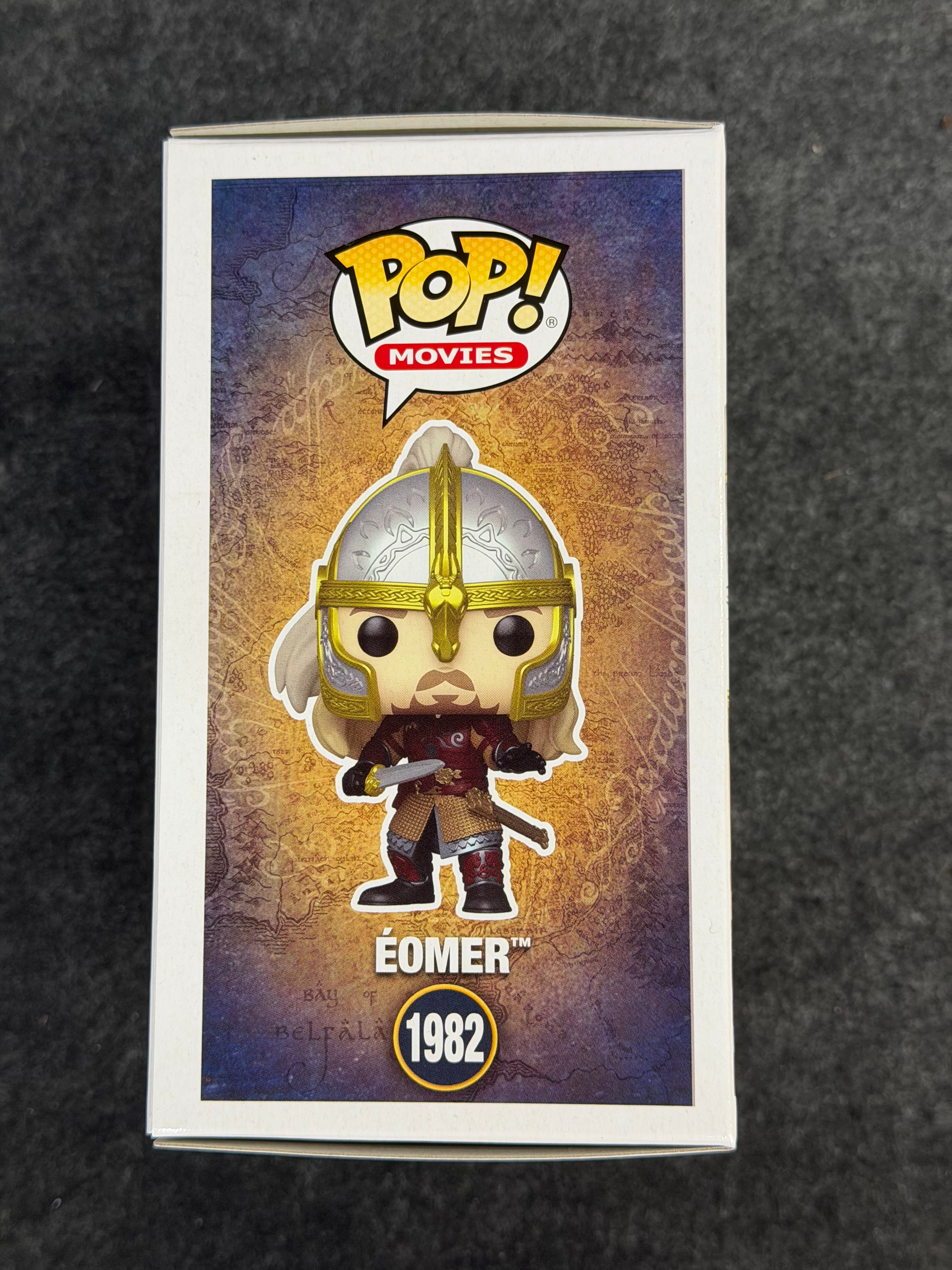 Karl Urban Signed The Lord of the Rings Eomer #1982 Funko - JSA COA