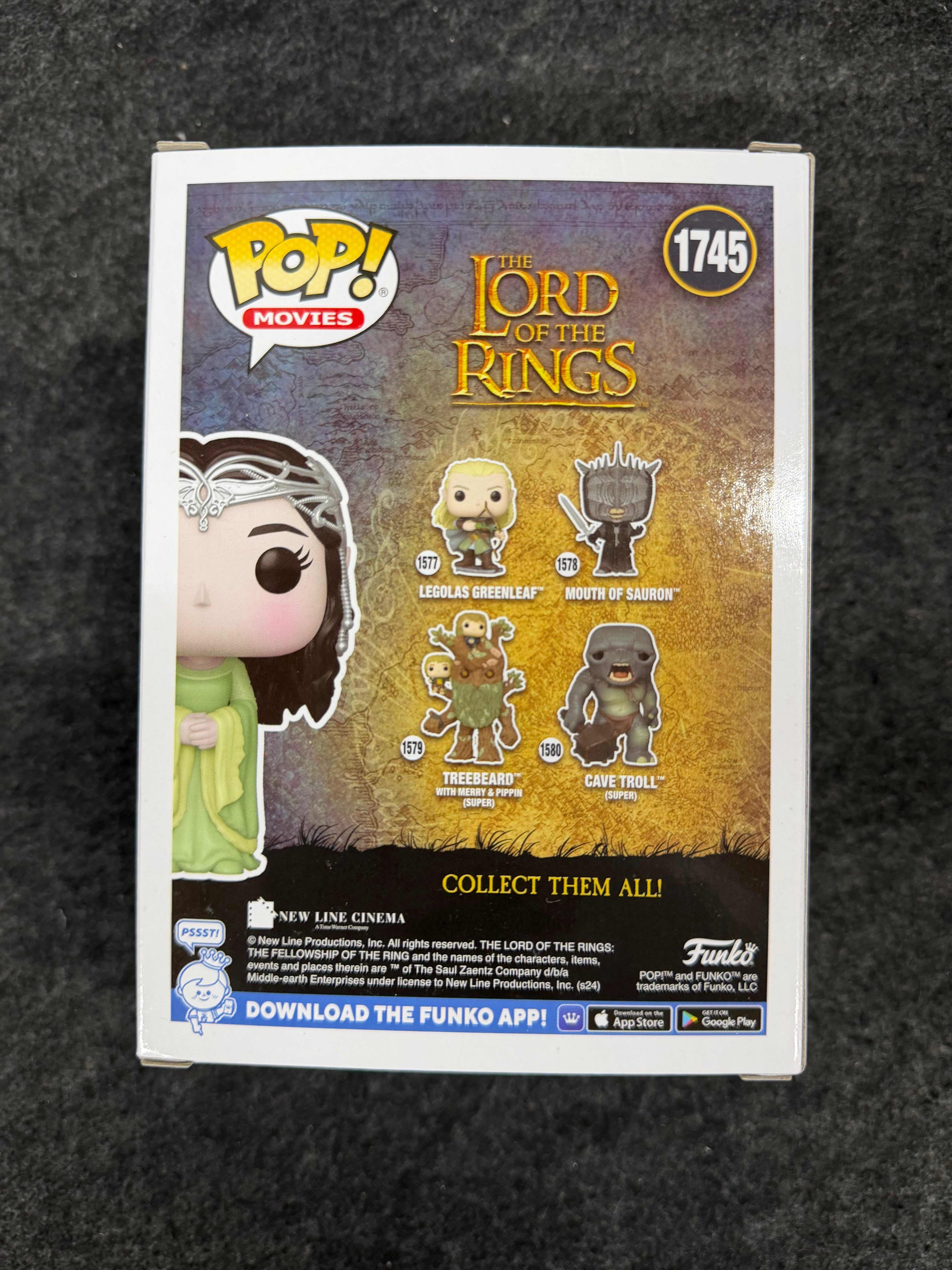 Liv Tyler Signed The Lord of the Rings Arwen #1745 Funko WITH QUOTE - Becket Witnessed