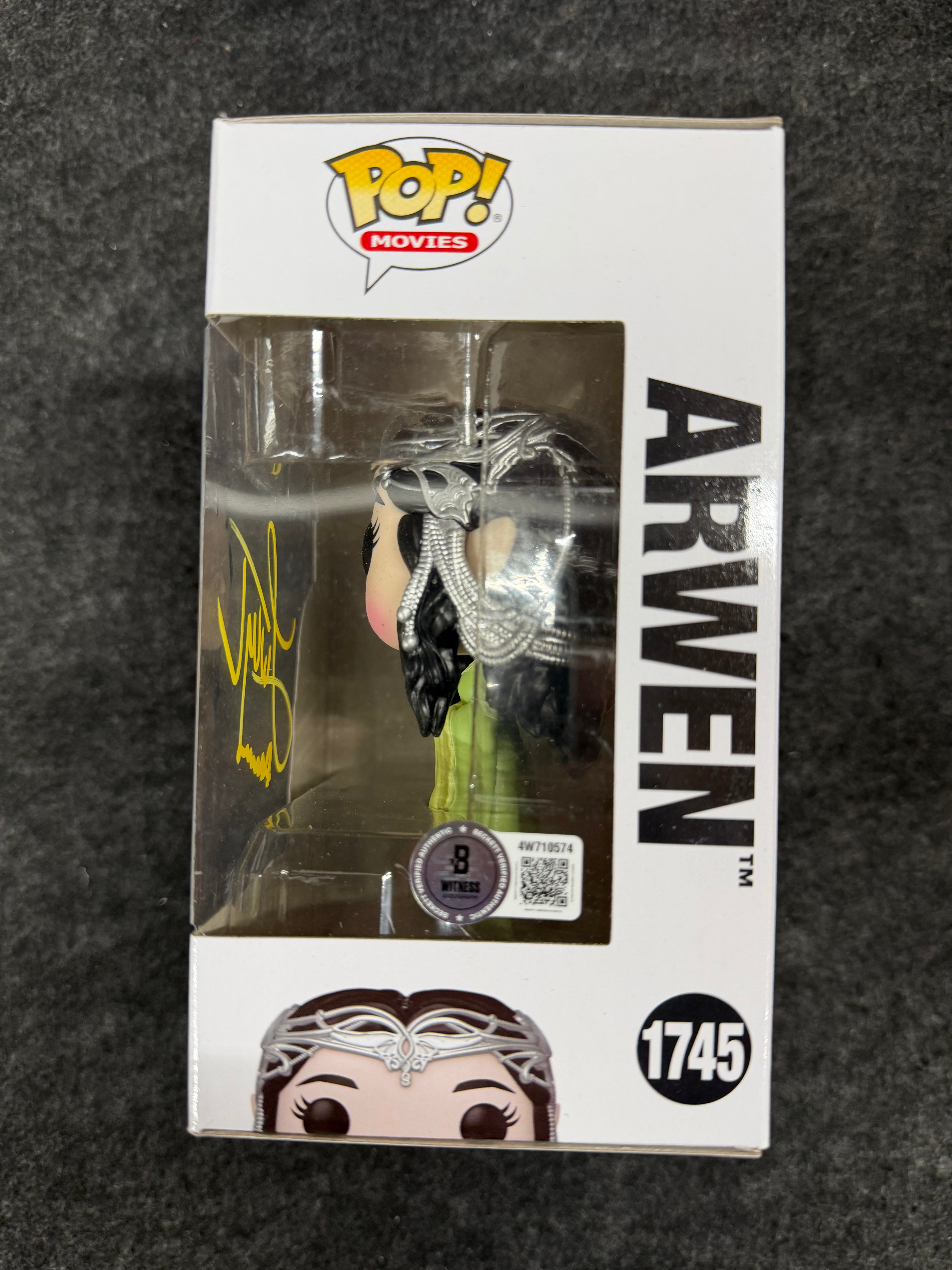 Liv Tyler Signed The Lord of the Rings Arwen #1745 Funko WITH QUOTE - Becket Witnessed
