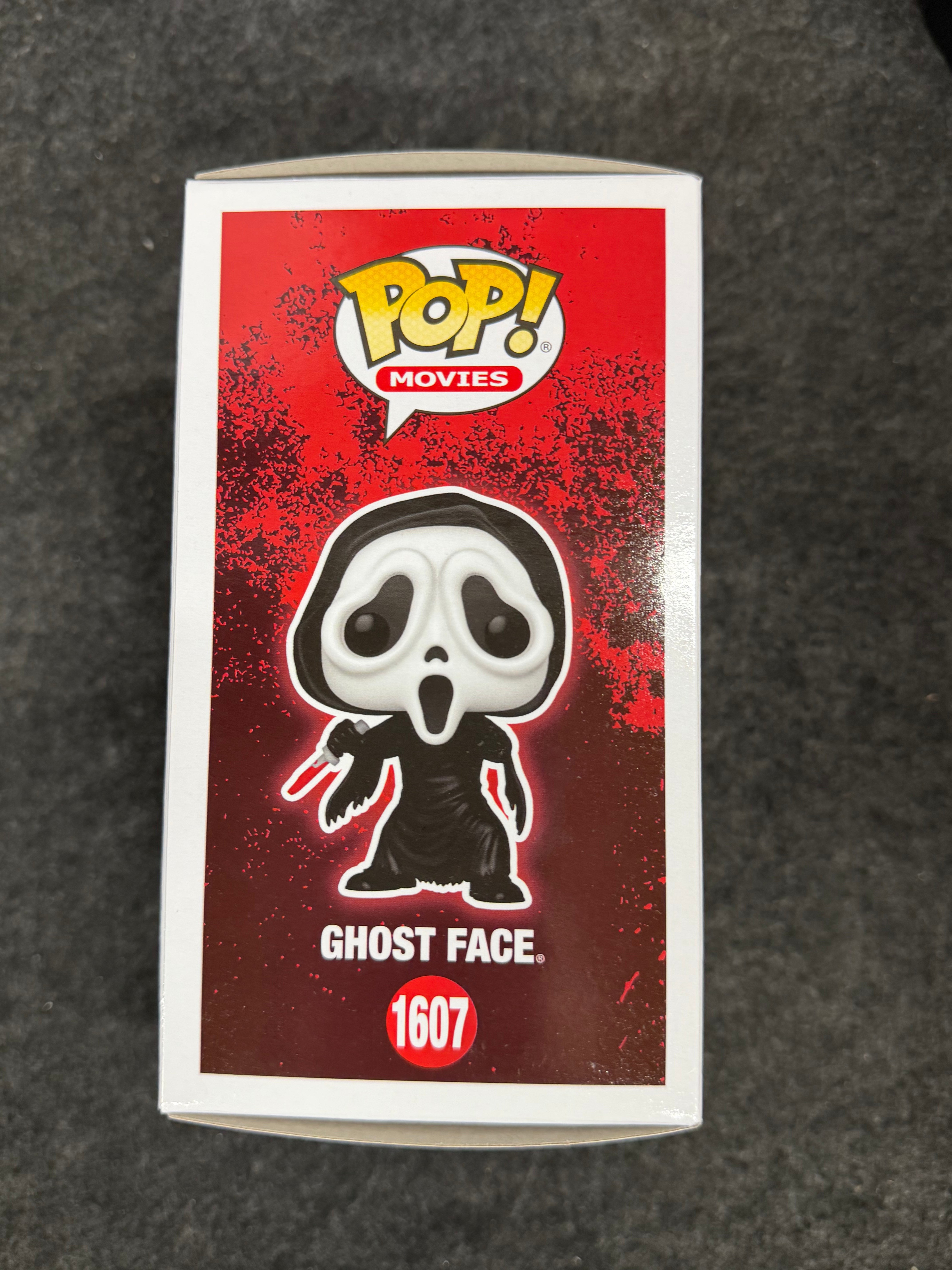Emma Roberts Signed Ghost Face #1607 Funko - JSA Witnessed