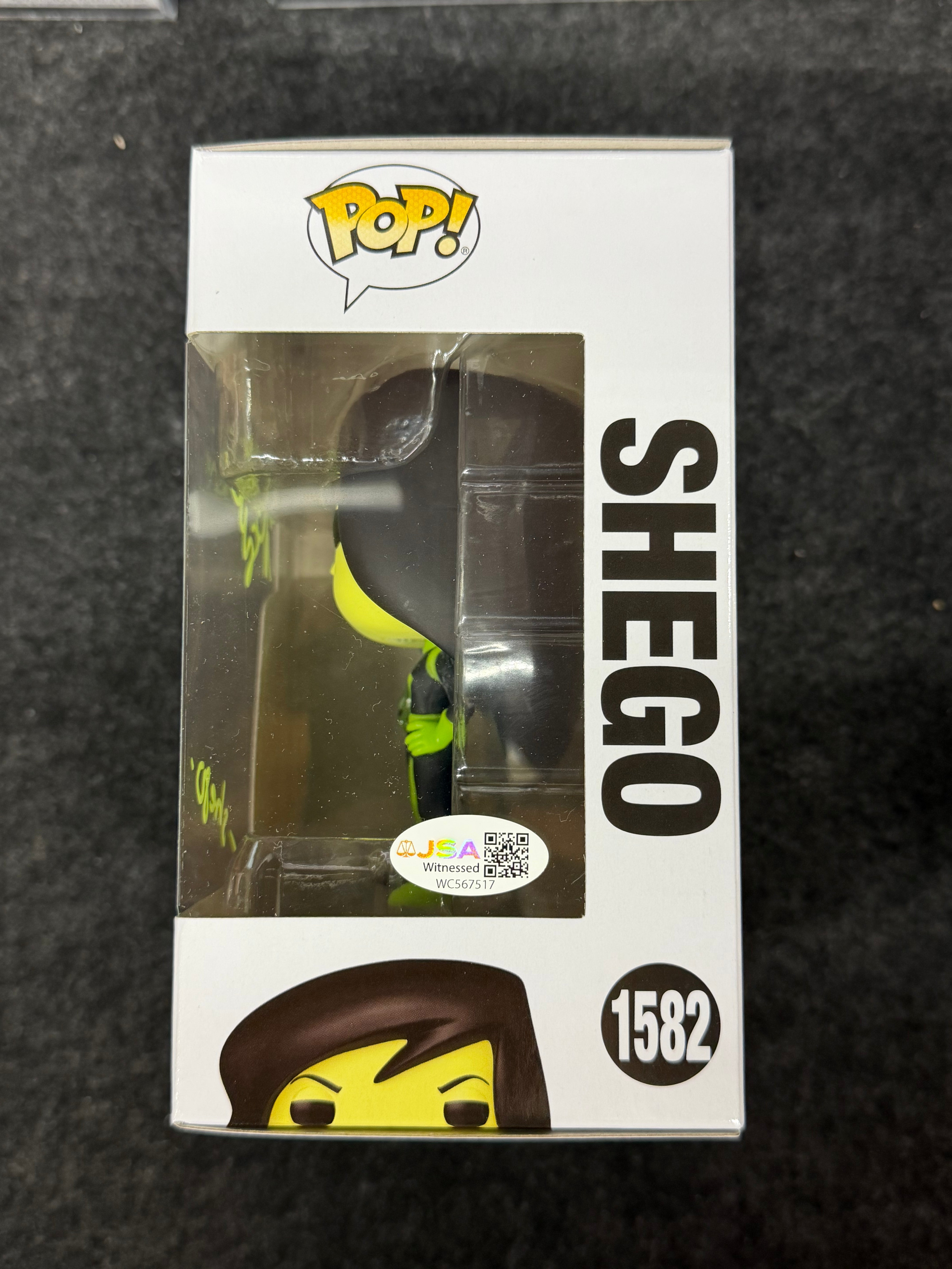 Nicole Sullivan Signed Shego Kim Possible Disney #1582 Funko - JSA Witnessed COA