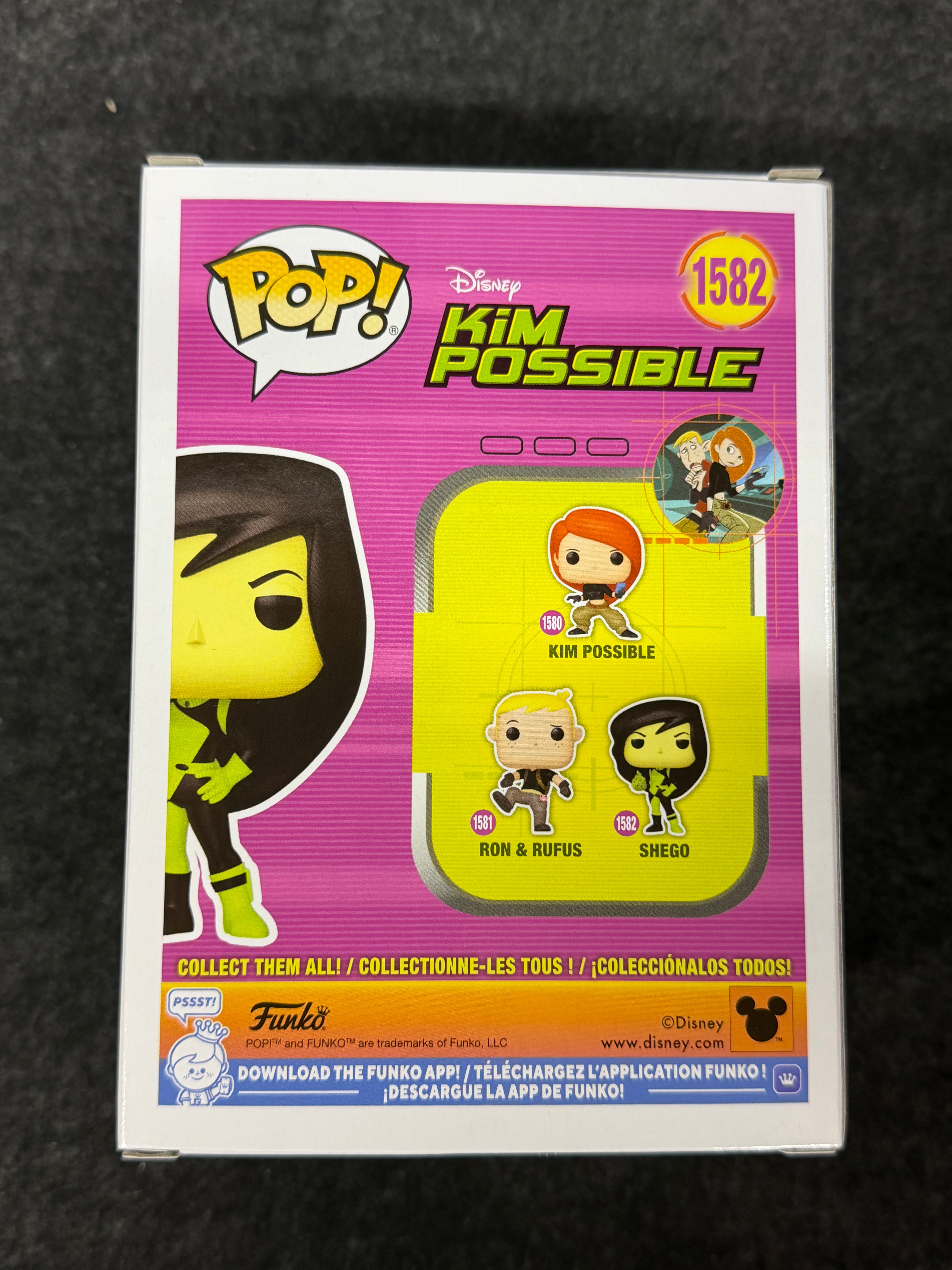 Nicole Sullivan Signed Shego Kim Possible Disney #1582 Funko - JSA Witnessed COA