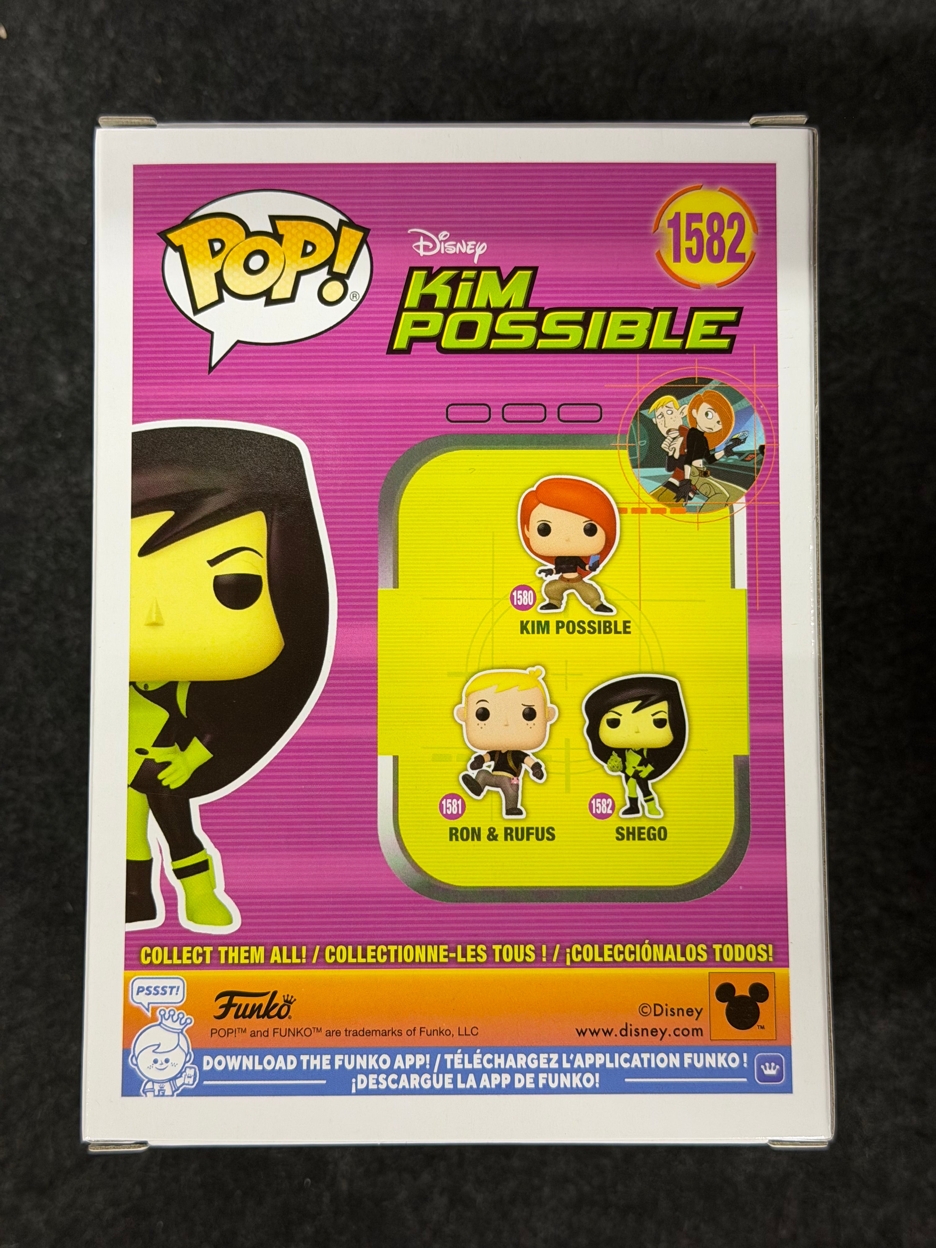 Nicole Sullivan Signed Shego Kim Possible Disney #1582 Funko - JSA Witnessed COA