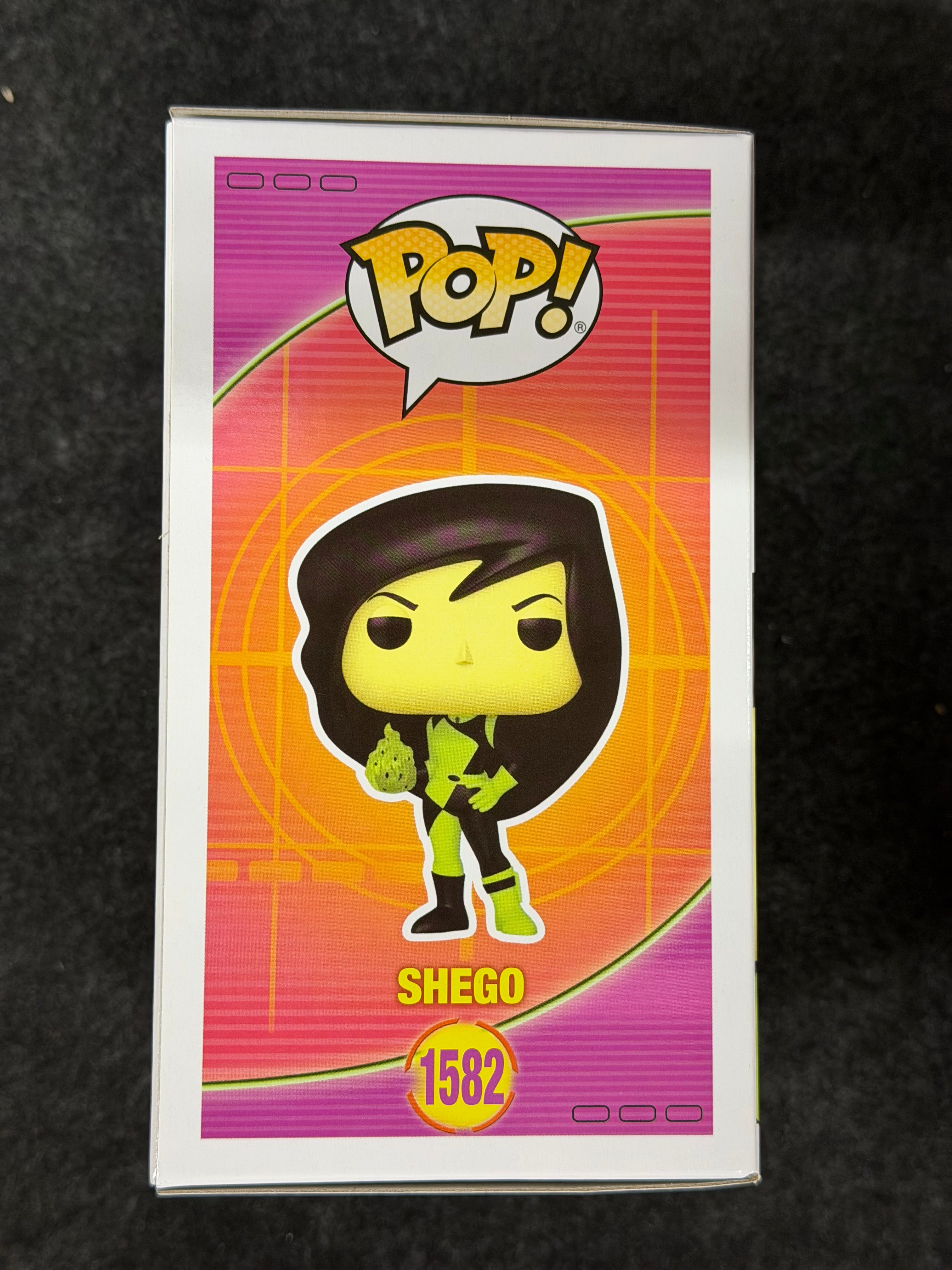 Nicole Sullivan Signed Shego Kim Possible Disney #1582 Funko - JSA Witnessed COA