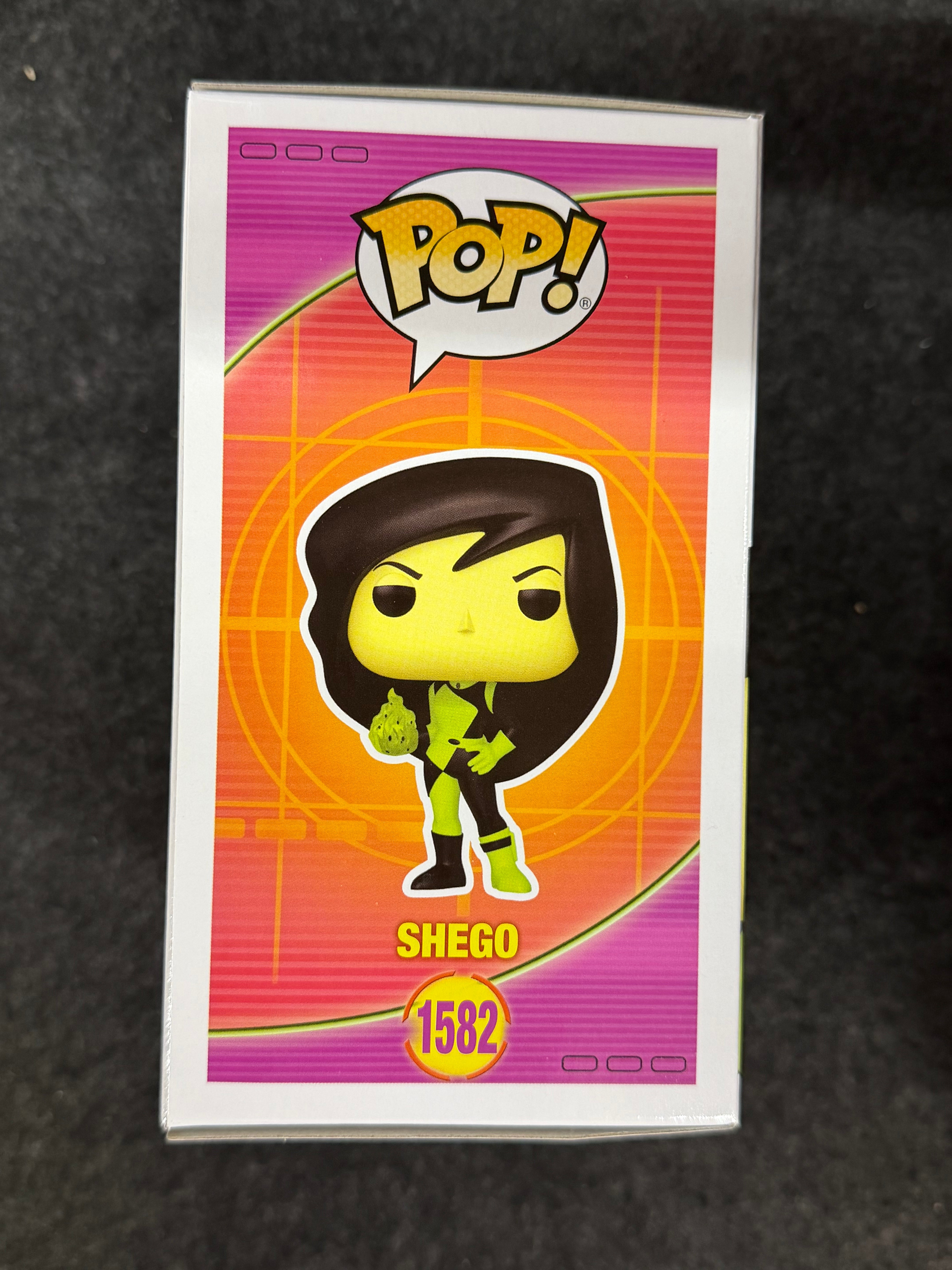 Nicole Sullivan Signed Shego Kim Possible Disney #1582 Funko W QUOTE - JSA Witnessed COA