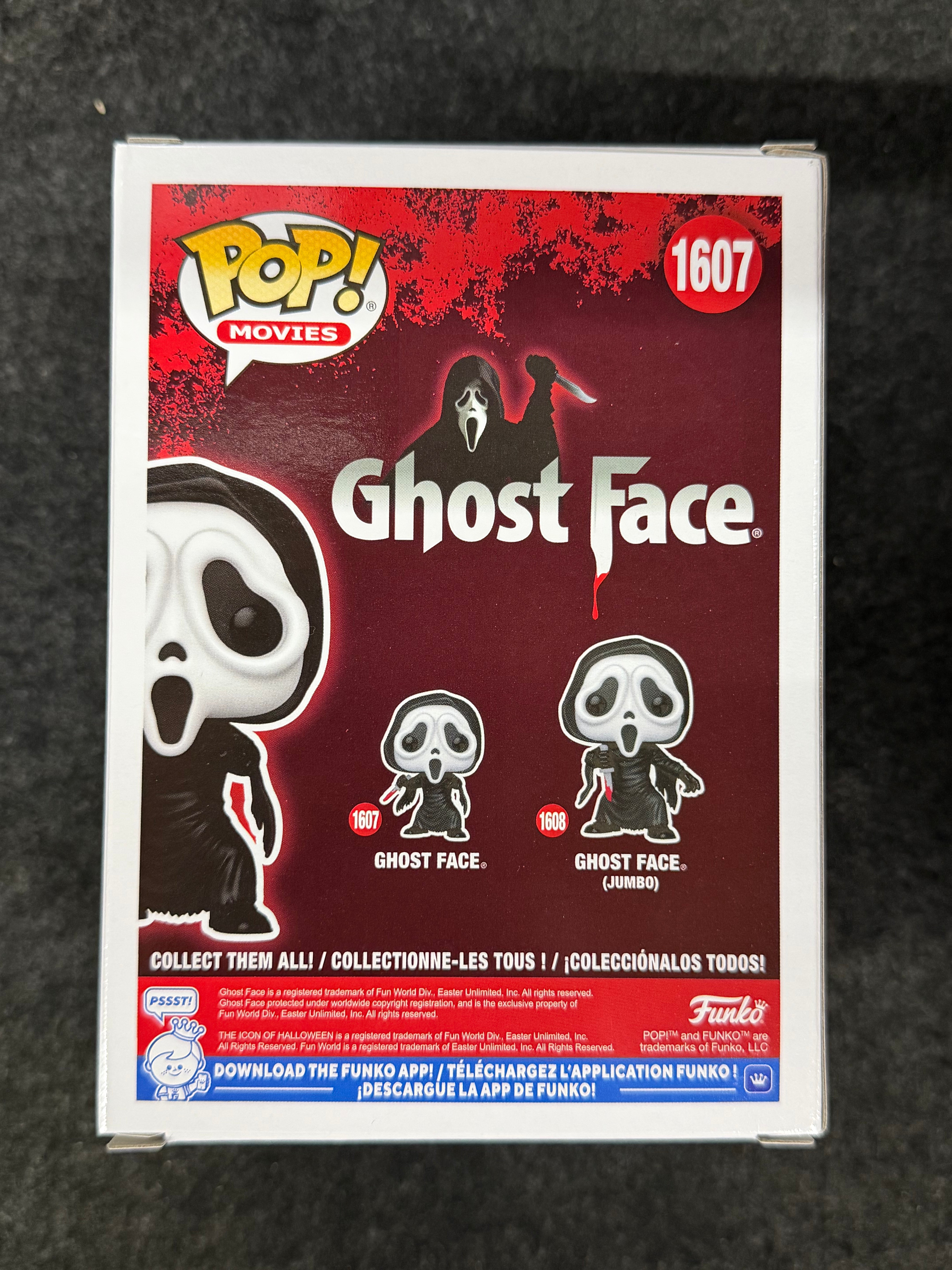Emma Roberts Signed Ghost Face #1607 Funko W QUOTE - JSA Witnessed