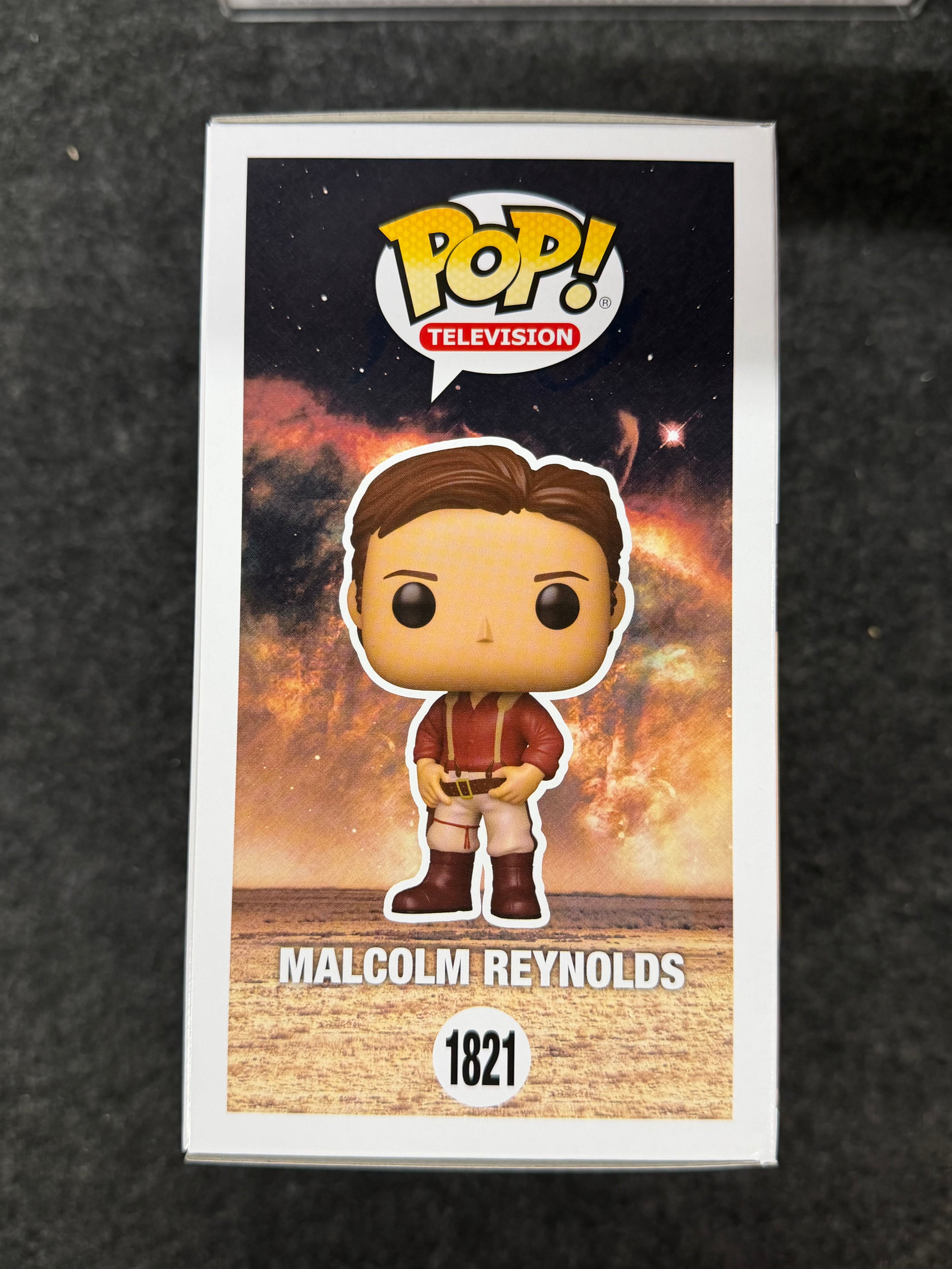 Nathan Fillion Signed Malcolm Reynolds Firefly #1821 Funko - JSA Witnessed