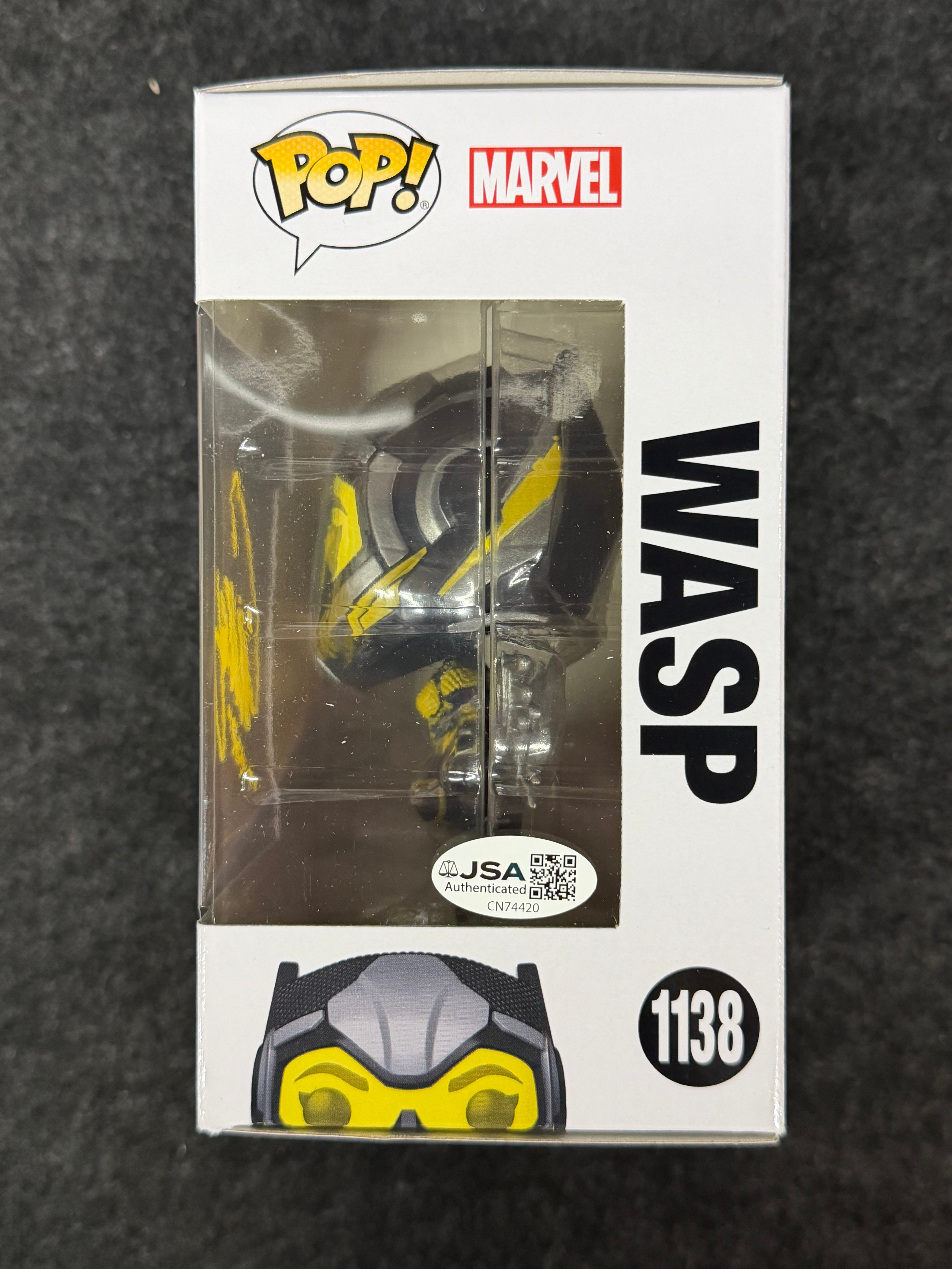 Evangeline Lilly Signed Wasp #1138 Funko - JSA