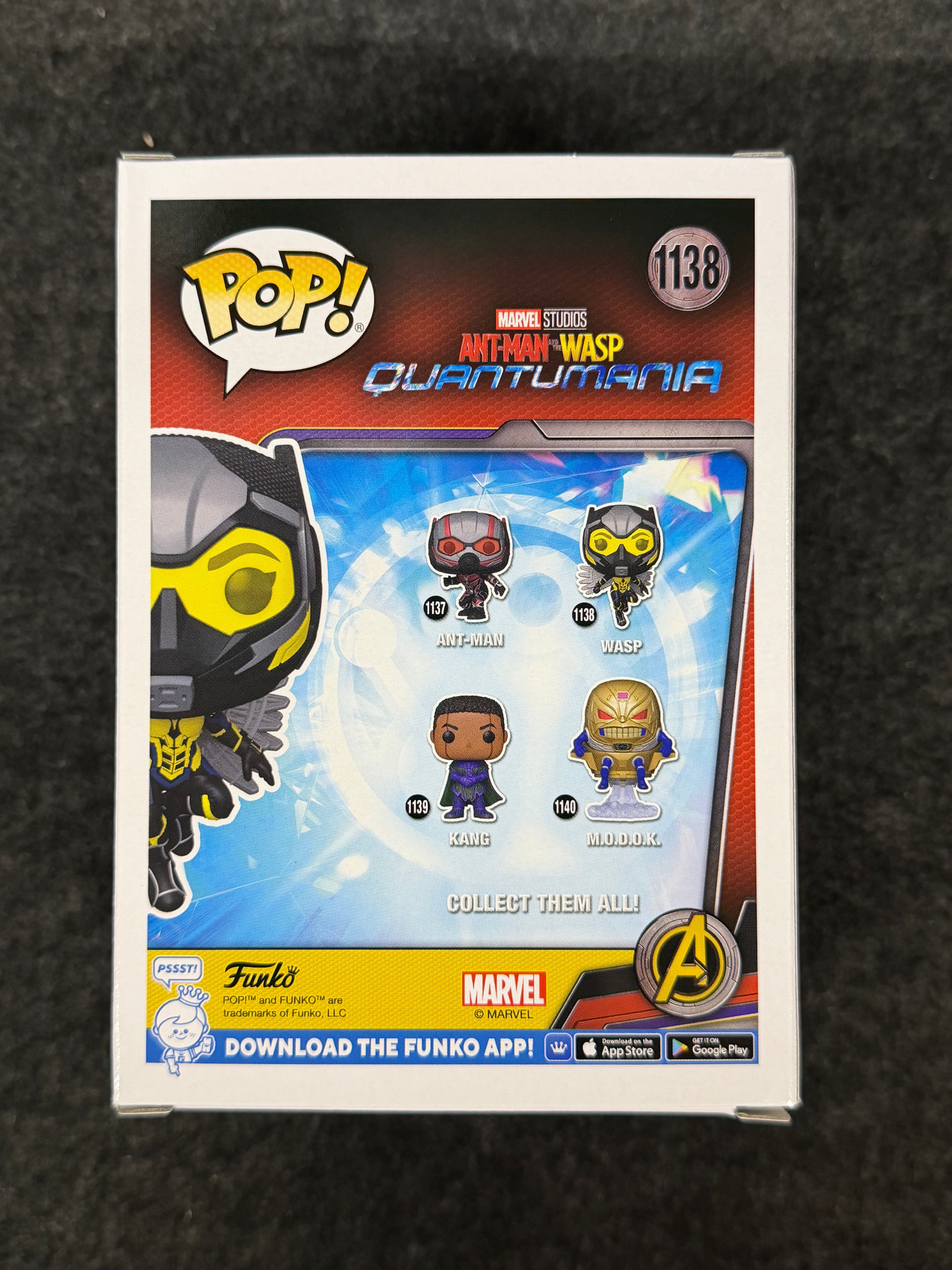Evangeline Lilly Signed Wasp #1138 Funko - JSA