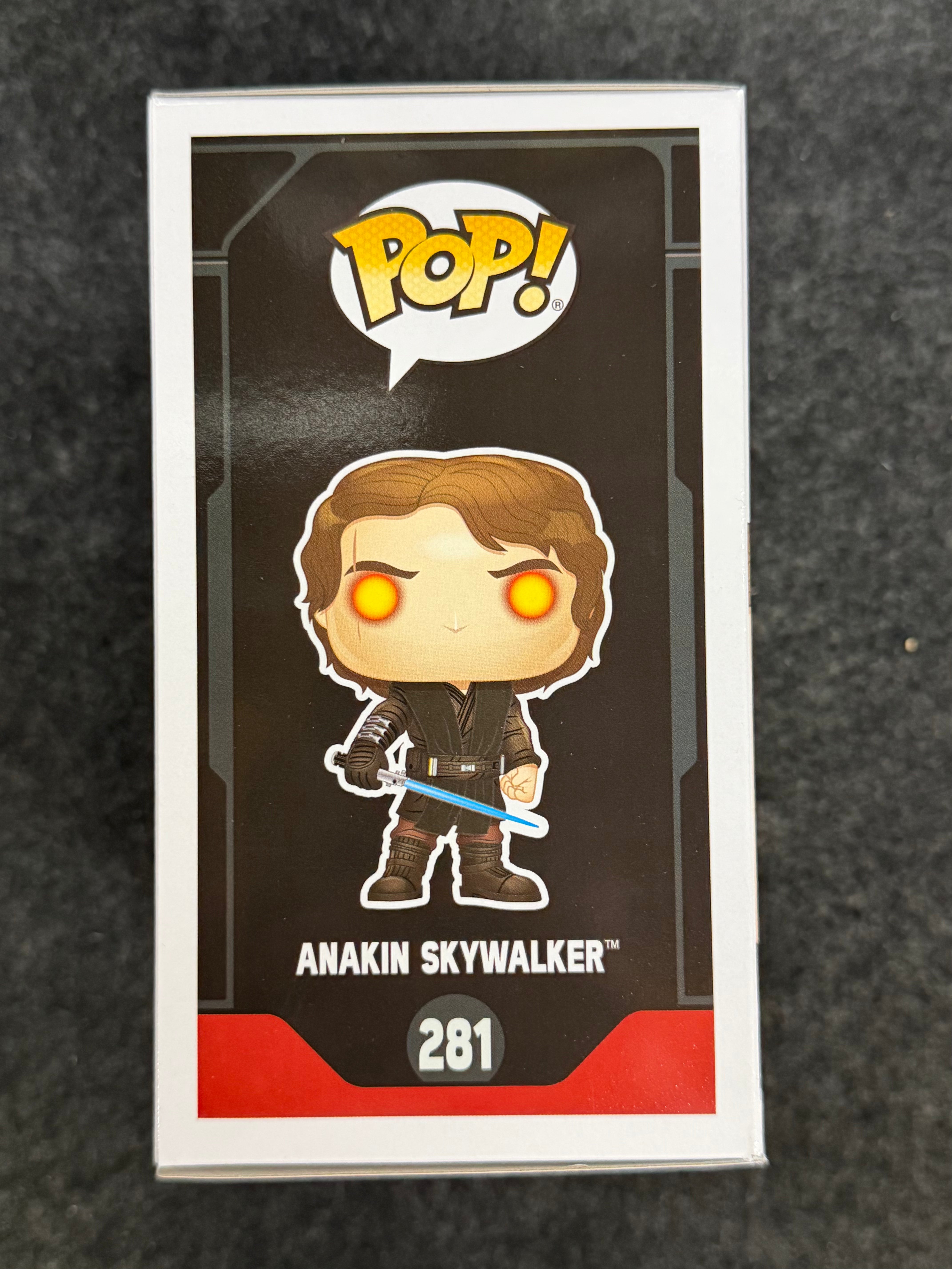 Hayden Christensen Signed Anakin Skywalker Star Wars #281 Funko - JSA COA