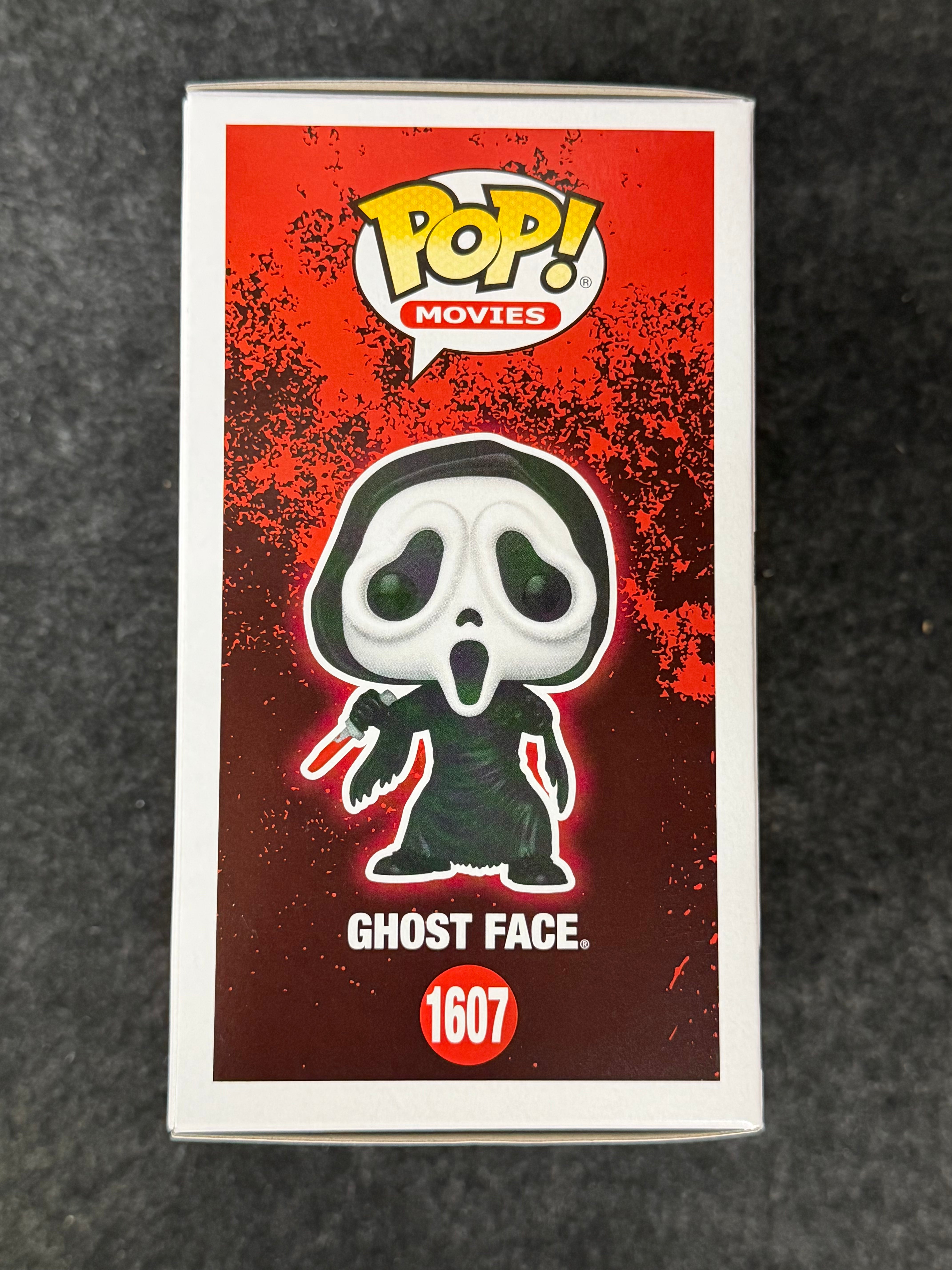 Jack Quaid Signed Richie Ghost Face #1607 Funko - JSA Witnessed