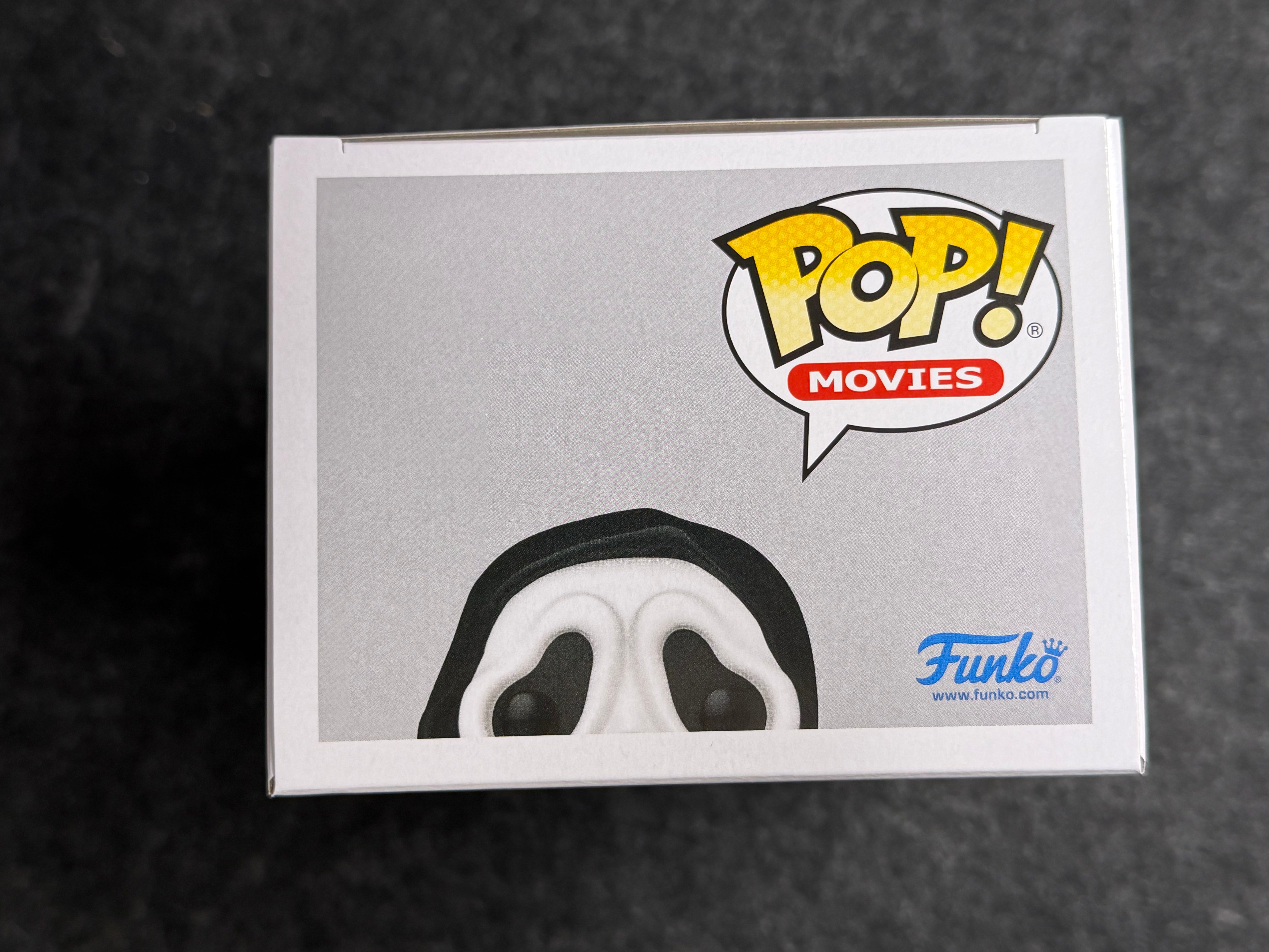 Jack Quaid Signed Richie Ghost Face #1607 Funko - JSA Witnessed