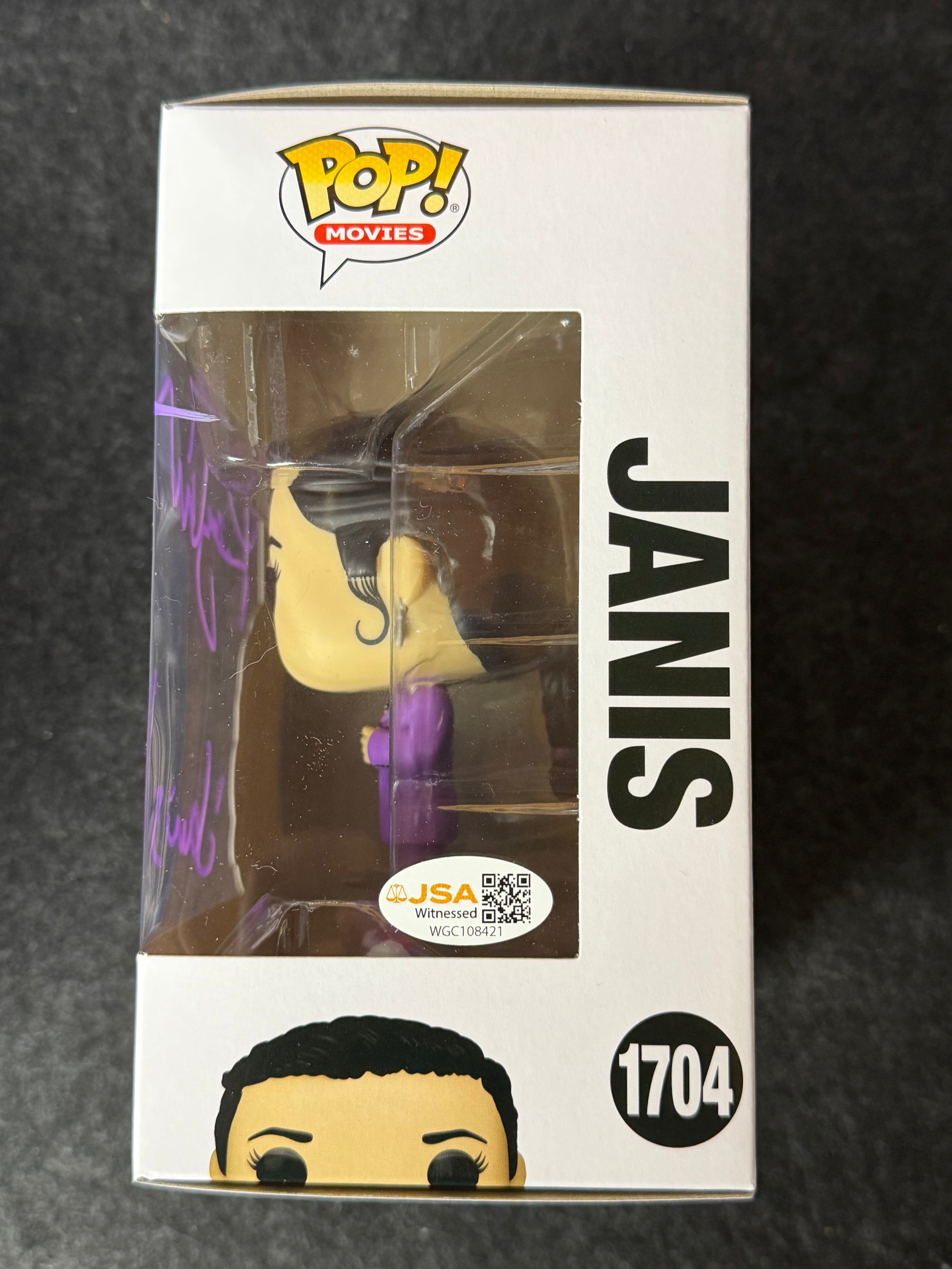 Lizzy Caplan Mean Girls #1704 Funko - JSA Witnessed COA