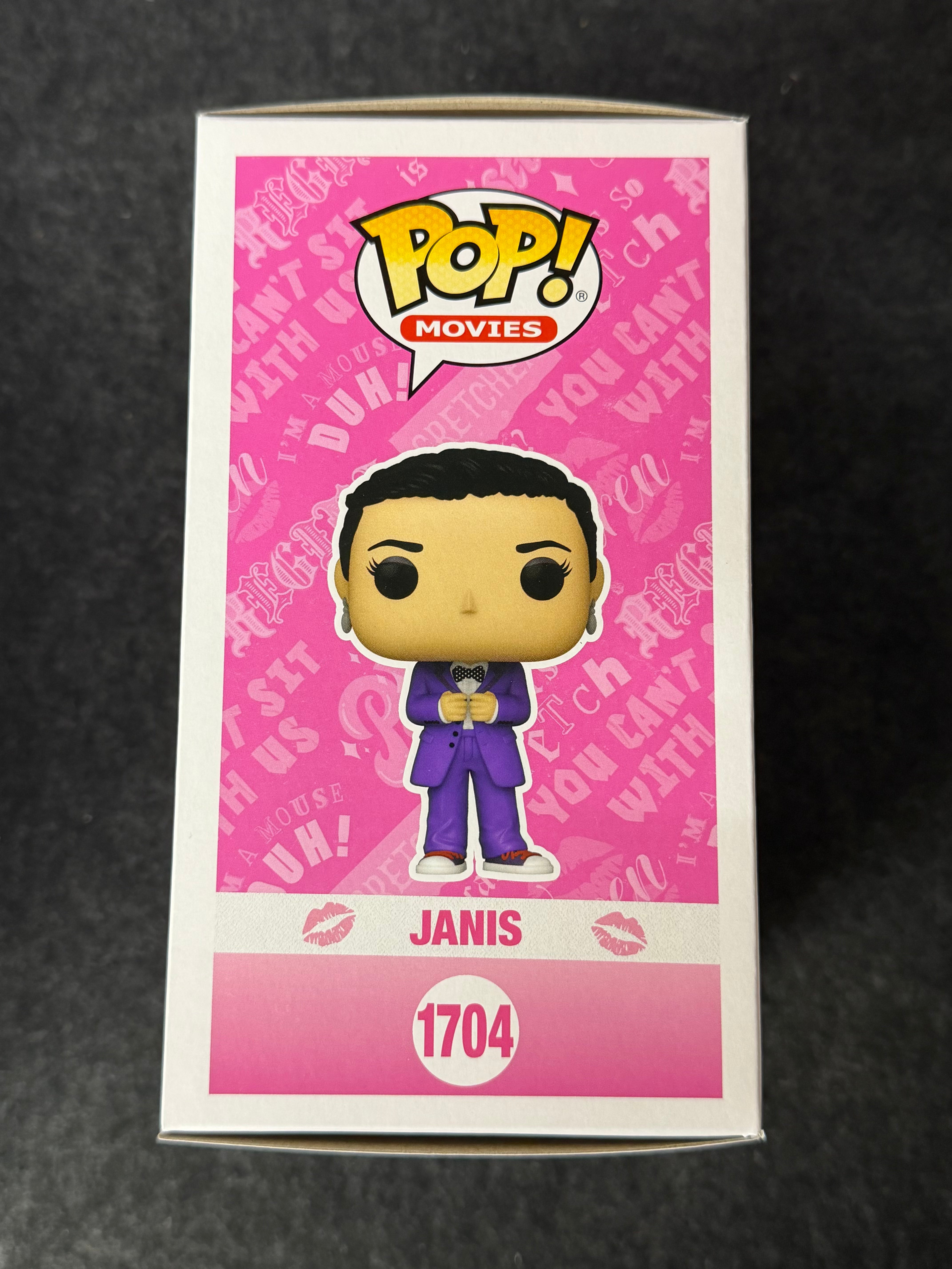 Lizzy Caplan Mean Girls #1704 Funko - JSA Witnessed COA