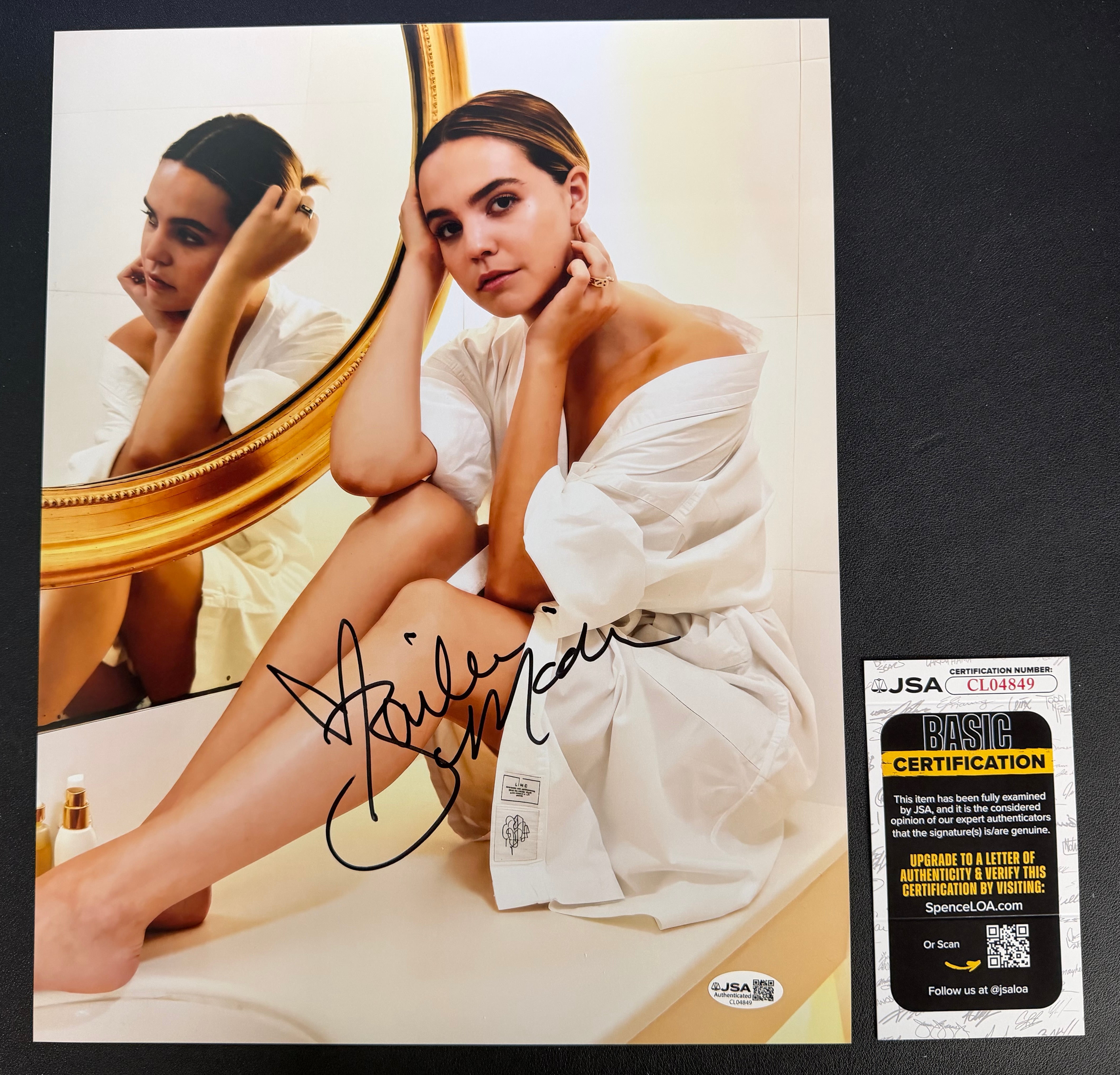 Bailee Madison Signed 11x14 Photo - Glamour Model Pose – Autographed - JSA COA