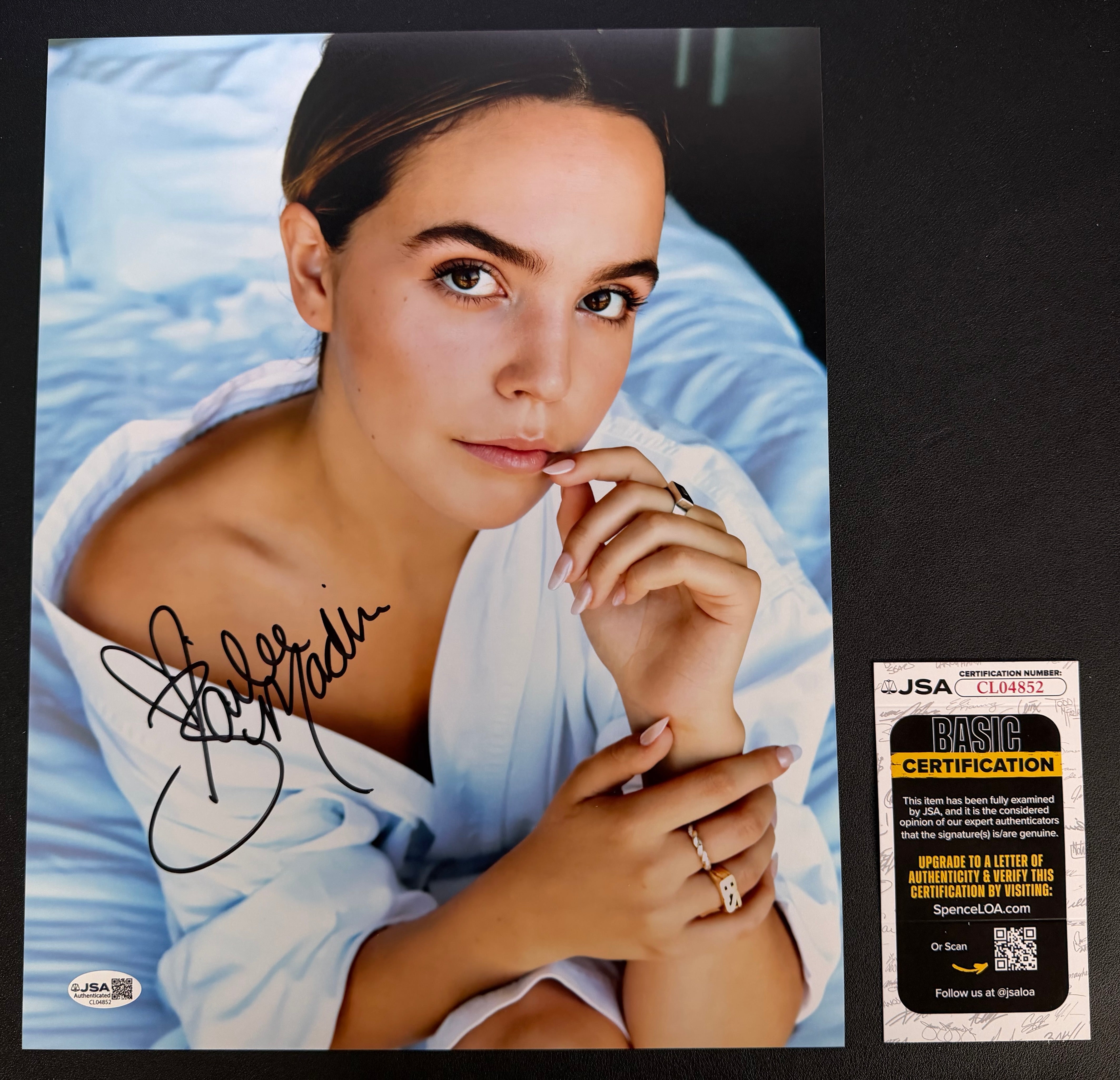 Bailee Madison Signed 11x14 Photo - Glamour Model Pose – Autographed - JSA COA