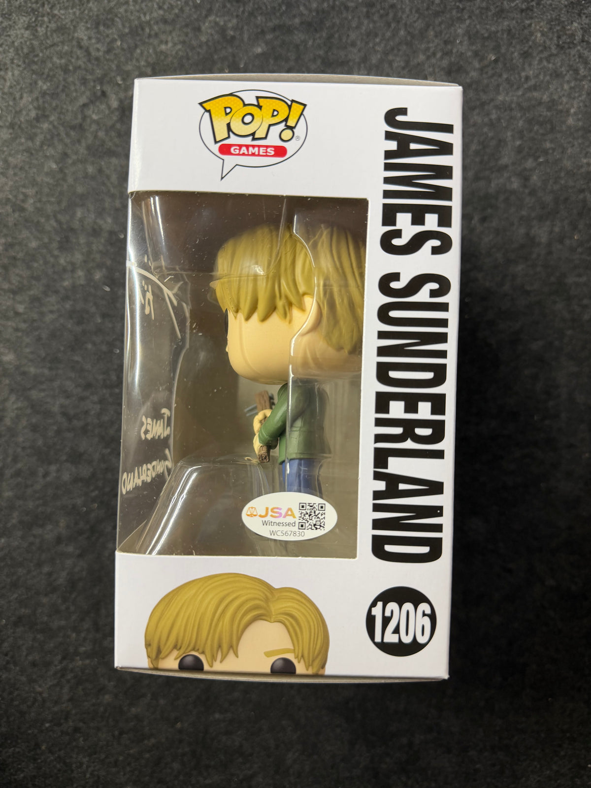 Guy Cihi Signed James Sunderland Silent Hill 2 #1206 Funko - JSA Witnessed COA