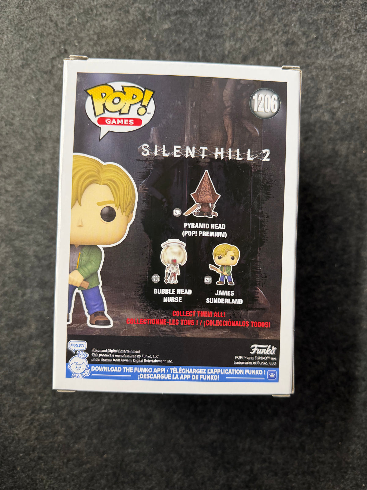Guy Cihi Signed James Sunderland Silent Hill 2 #1206 Funko - JSA Witnessed COA