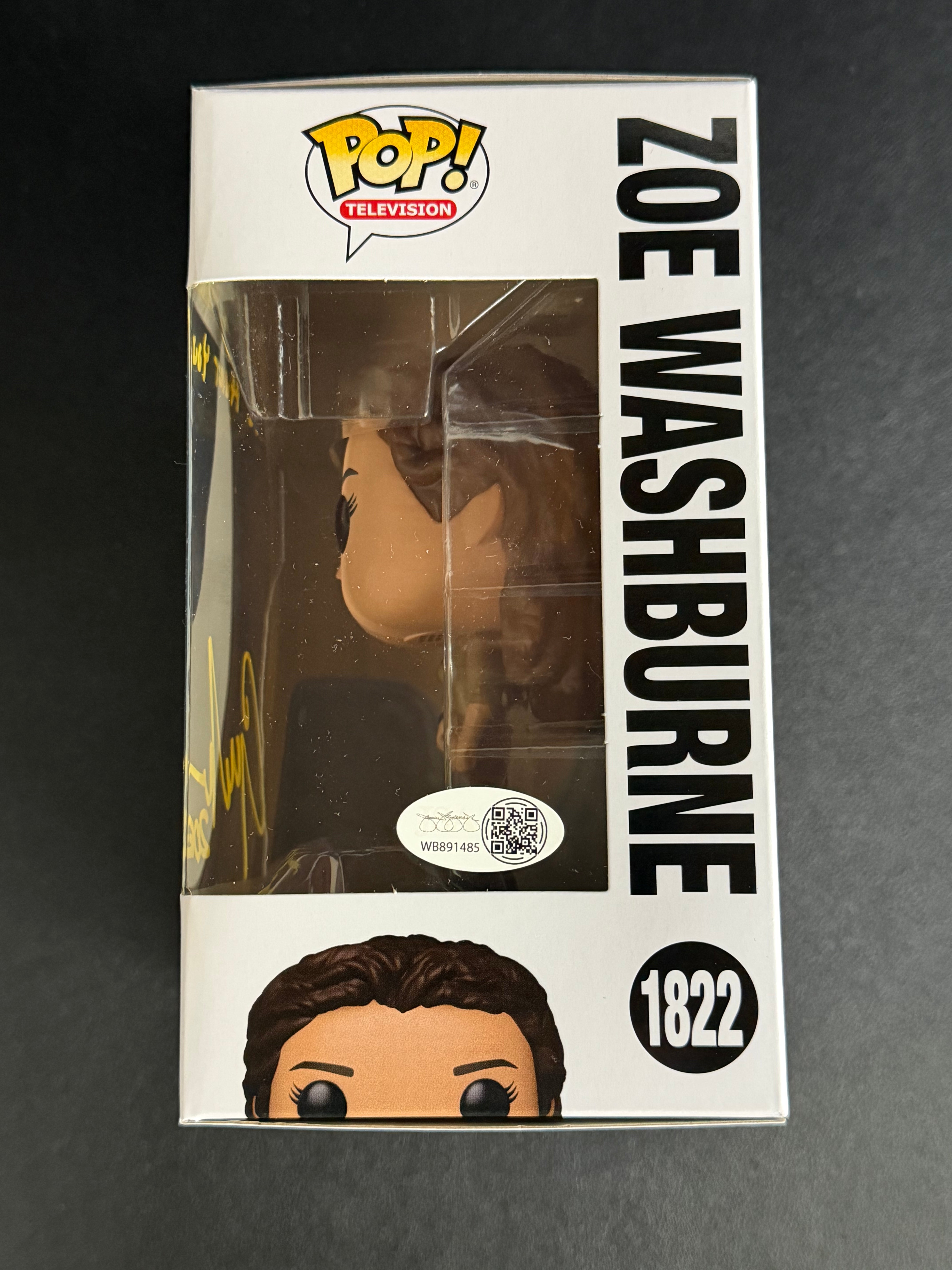 Gina Torres Signed Zoe Washburne Firefly #1822 Funko w/ QUOTE - JSA COA