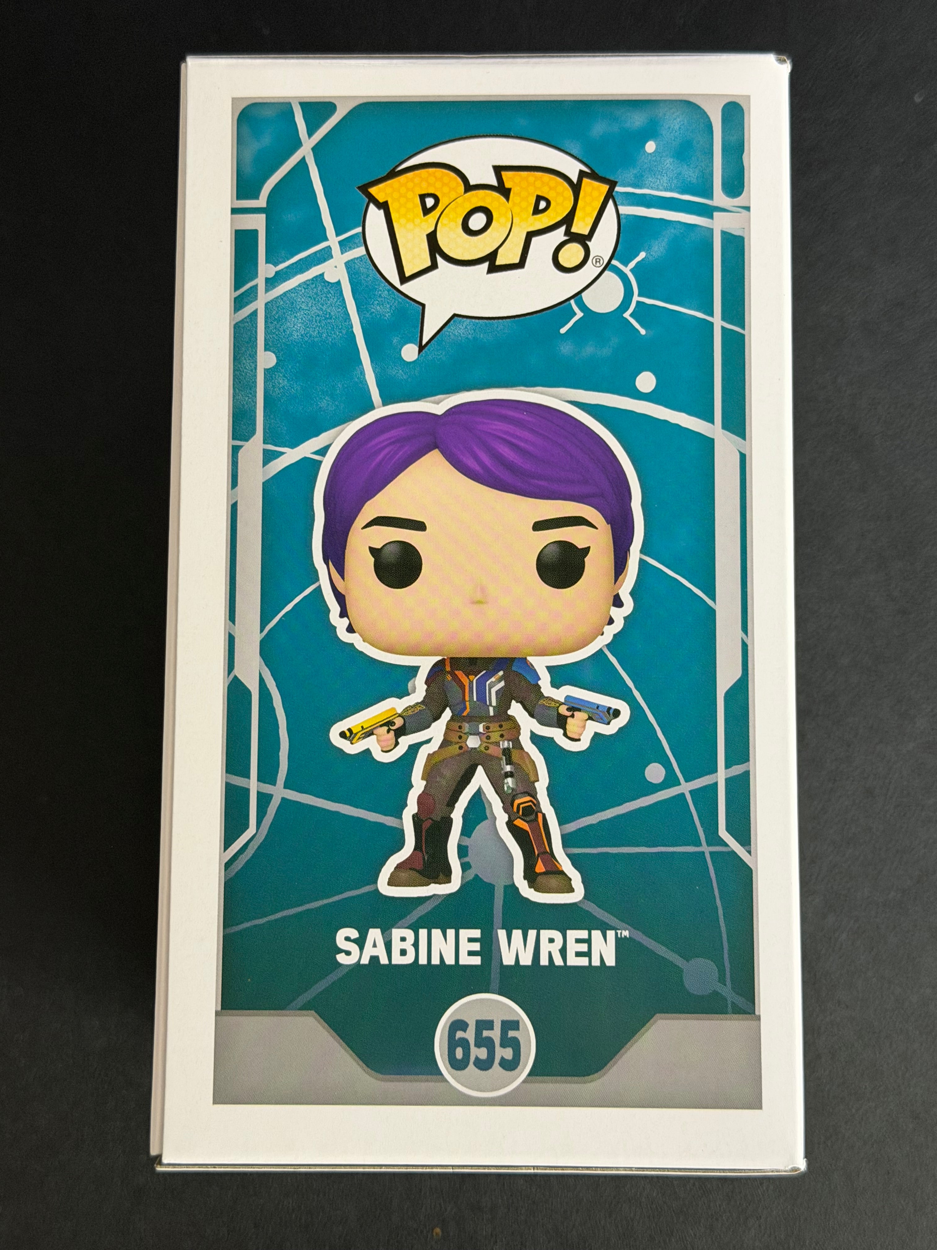 Natasha Liu Bordizzo Signed Sabine Wren Star Wars #655 Funko - JSA COA