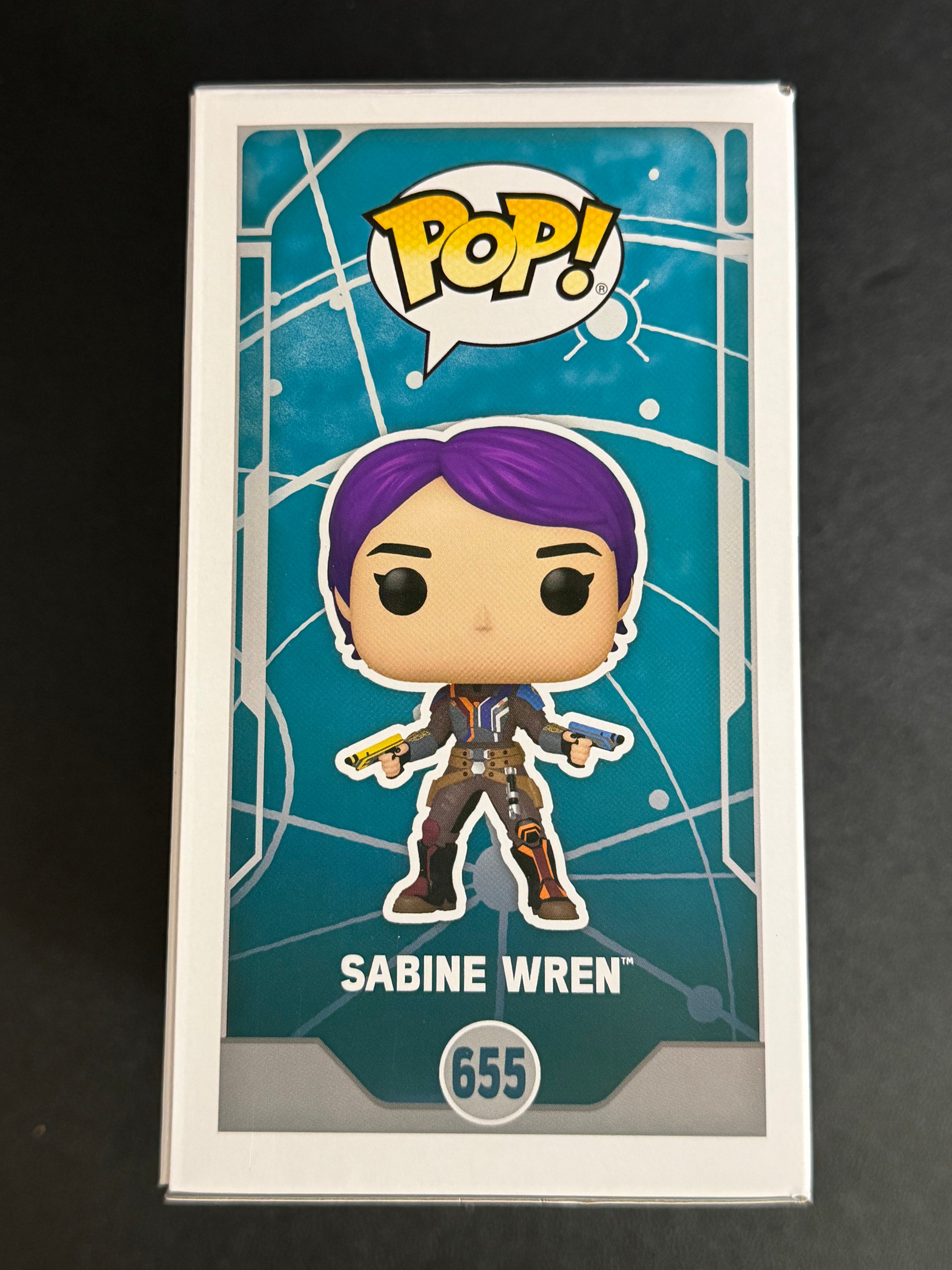 Natasha Liu Bordizzo Signed Sabine Wren Star Wars #655 Funko - JSA COA