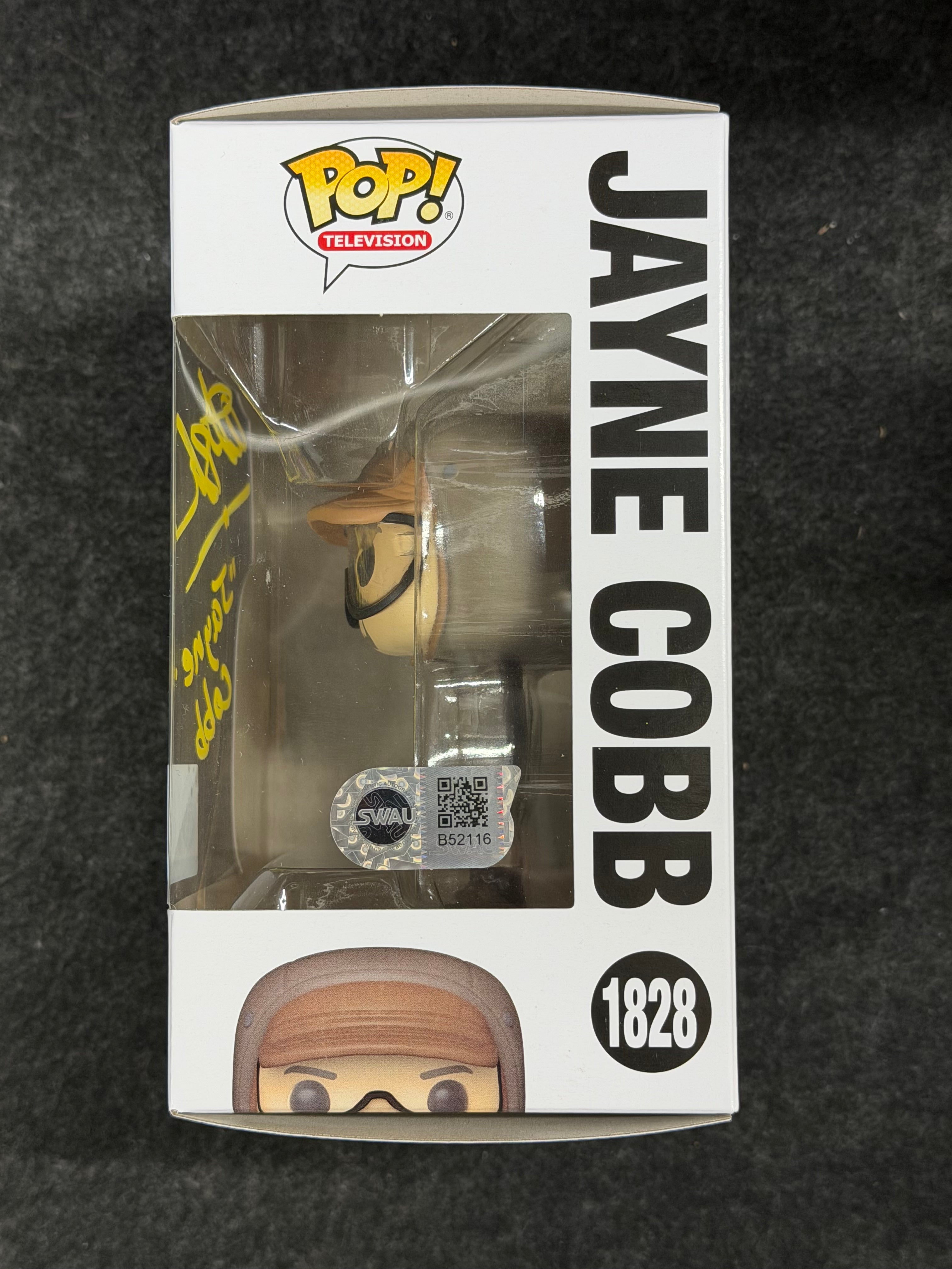 Adam Baldwin Signed Jayne Cobb #1828 Funko - SWAU COA