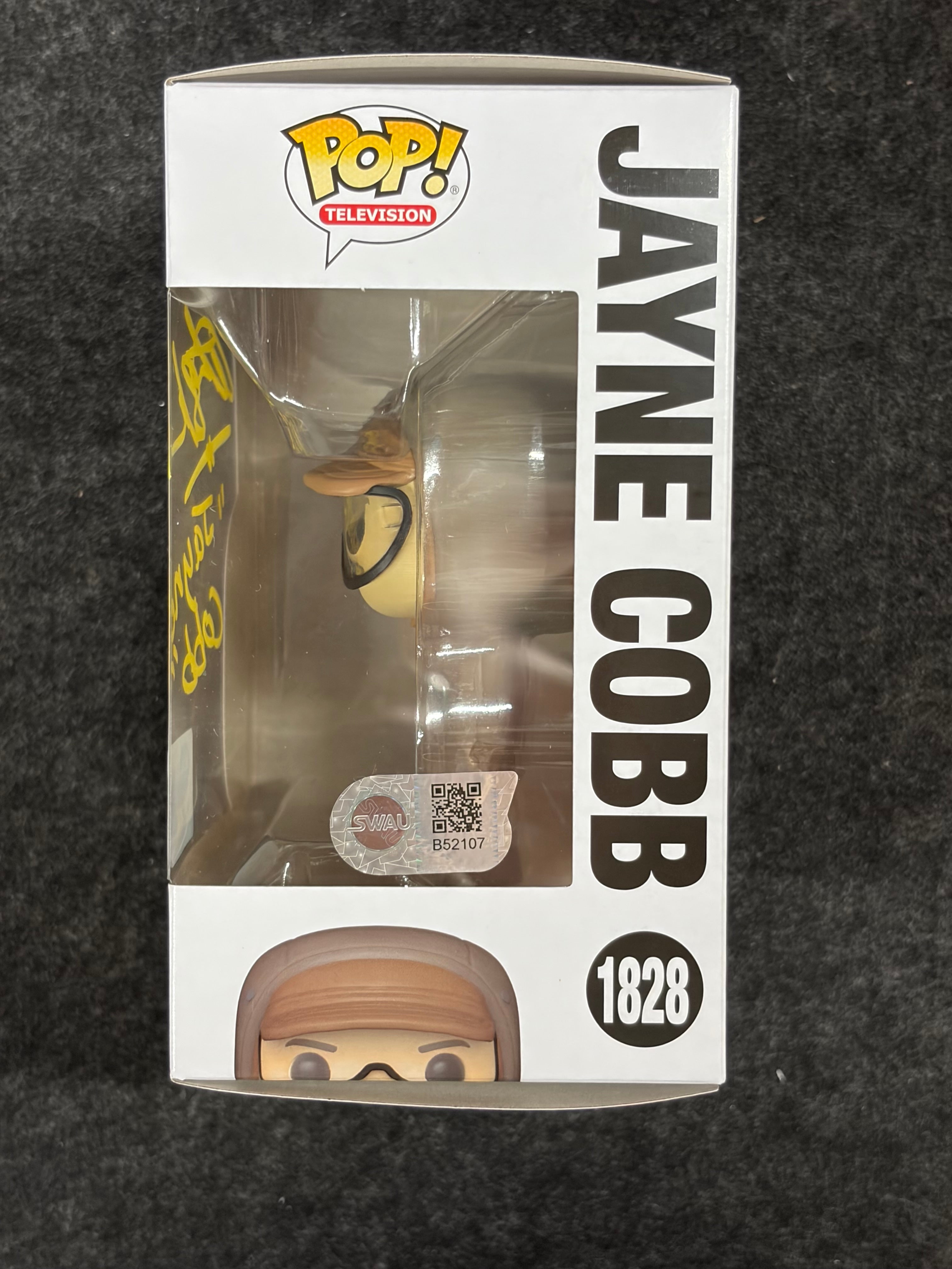 Adam Baldwin Signed Jayne Cobb #1828 Funko - SWAU COA