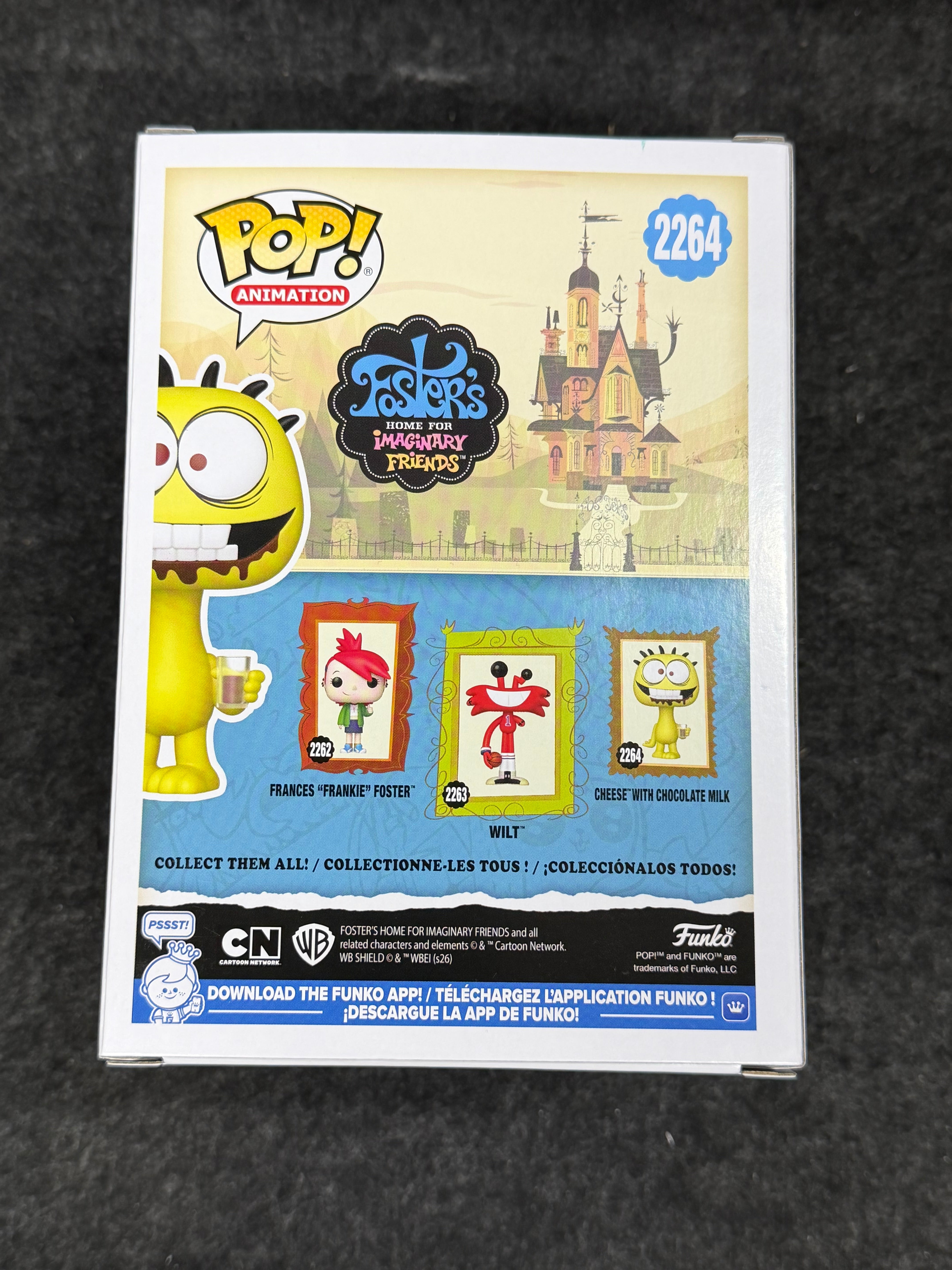 Candi Milo Signed Cheese Foster's Home for Imaginary Friends #2264 Funko - JSA COA